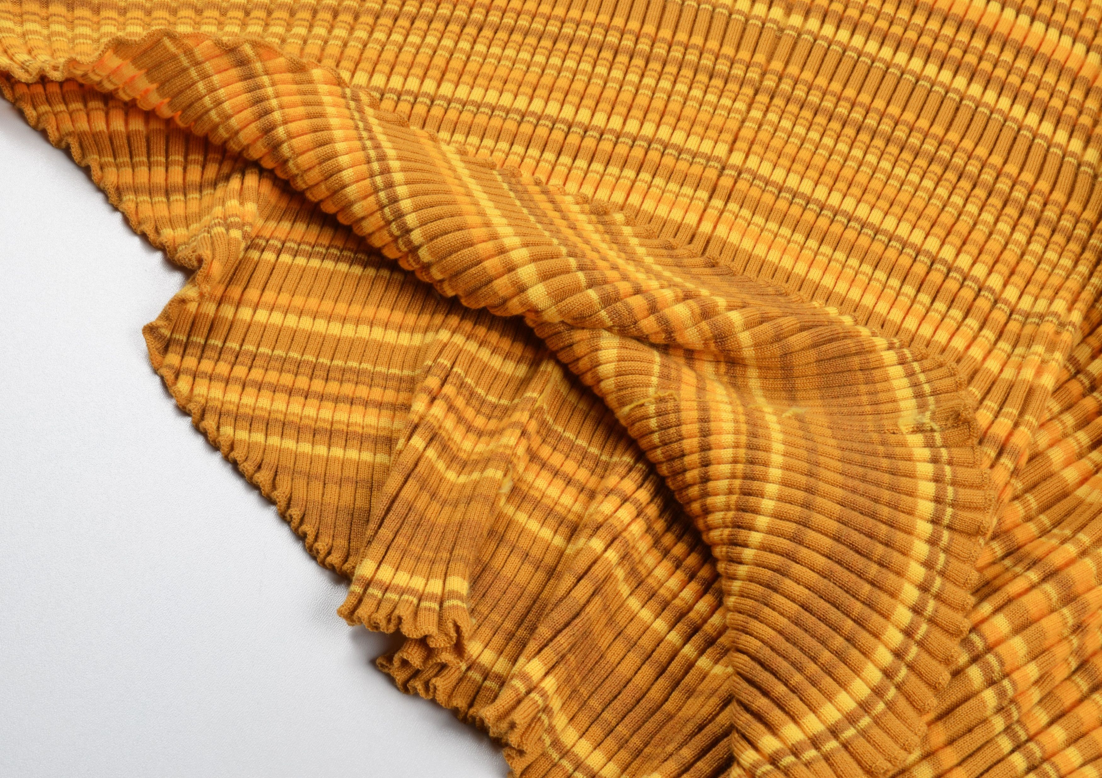 JW Anderson JW Anderson Wool Pleated Striped Asymmetric Draped Skirt Size 26" / US 2 / IT 38 - 7 Thumbnail