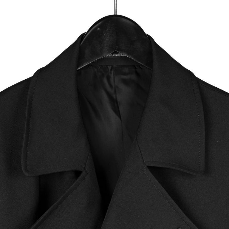 Yohji Yamamoto Yohji Yamamoto Pour Homme - Asymmetric Right Cape Coat Size US S / EU 44-46 / 1 - 17 Thumbnail