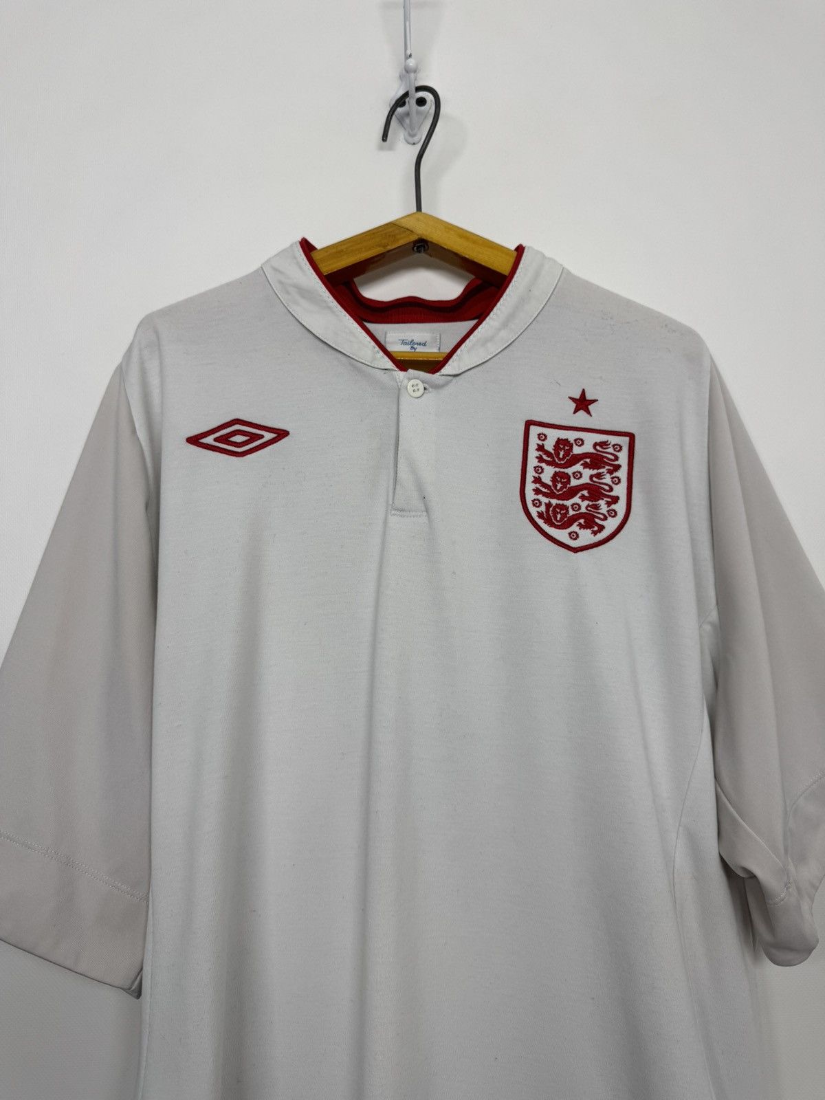 Umbro Vintage Y2k Umbro England 2012 Soccer Jersey Football Size US M / EU 48-50 / 2 - 1 Thumbnail