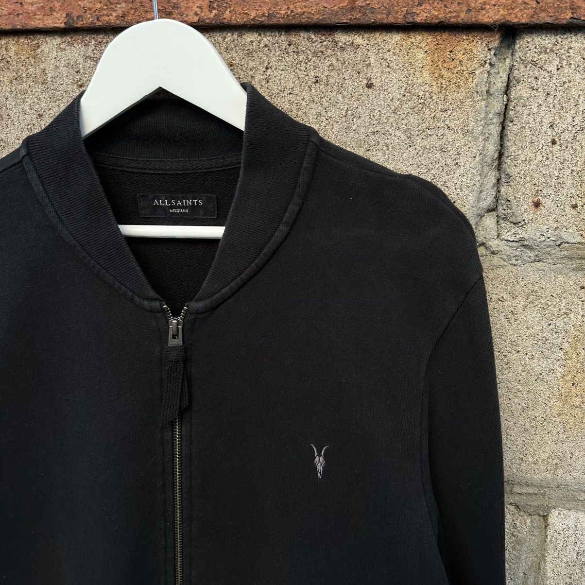 Allsaints Luxury Allsaints Bombers Zip Sweater Y2K Size M Old Money Size US M / EU 48-50 / 2 - 4 Thumbnail