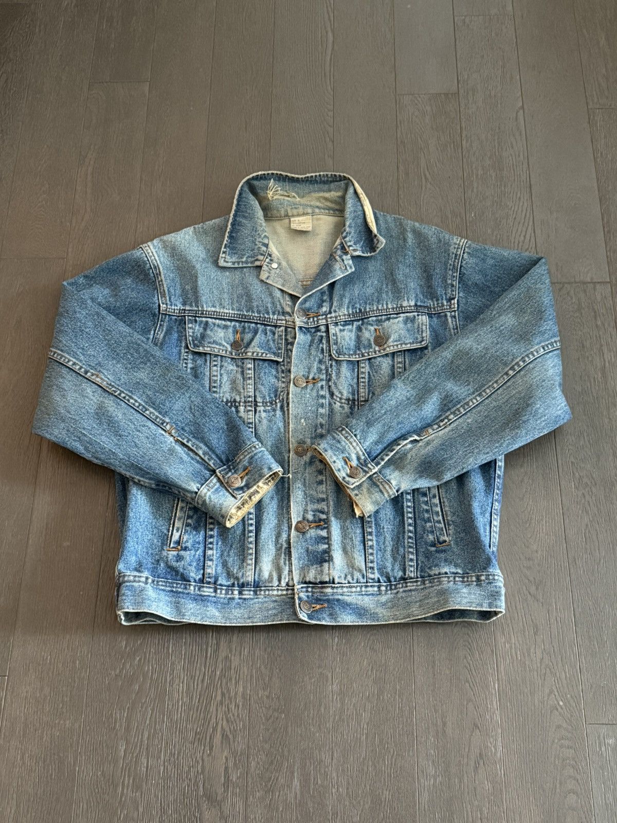 Hard Rock Cafe Vintage Hard Rock Cafe New York Jean Jacket Size US S / EU 44-46 / 1 - 2 Thumbnail