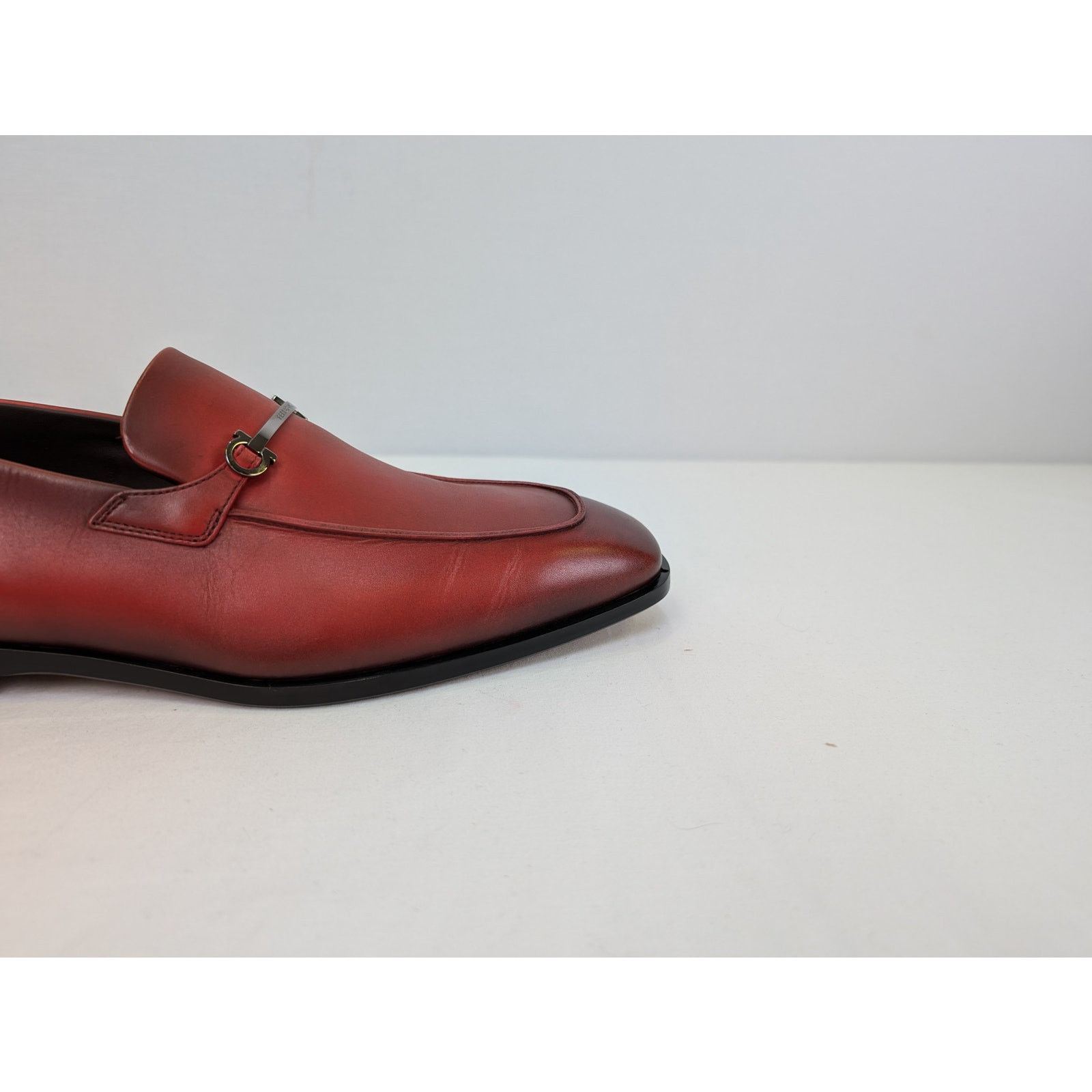 Salvatore Ferragamo o1rshd1 Africa Calf Shoe boots in Flame Red Size US 9.5 / EU 42-43 - 3 Thumbnail