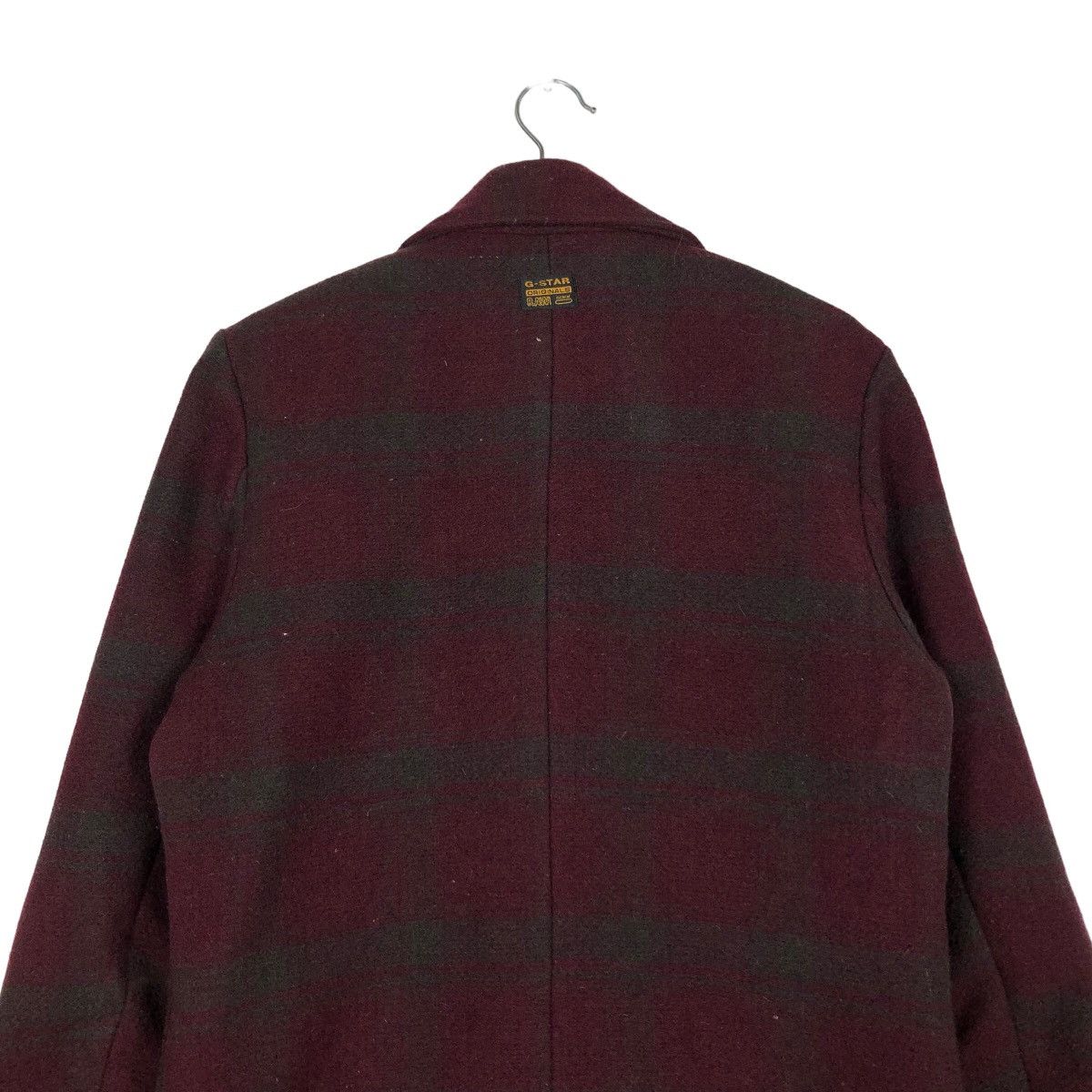 Hysteric Glamour 🔥Wool Biker Jacket Double Collar G Raw Japan Tartan Design Size US M / EU 48-50 / 2 - 9 Thumbnail