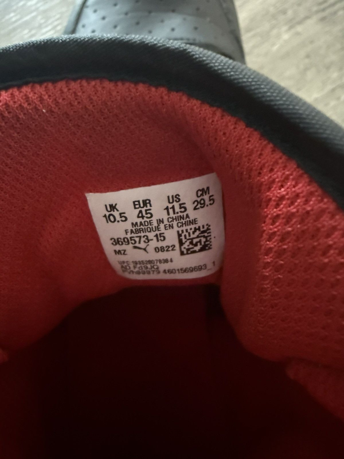 Puma Red and black puma rebound layups (send best offer) Size US 11.5 / EU 44-45 - 7 Thumbnail