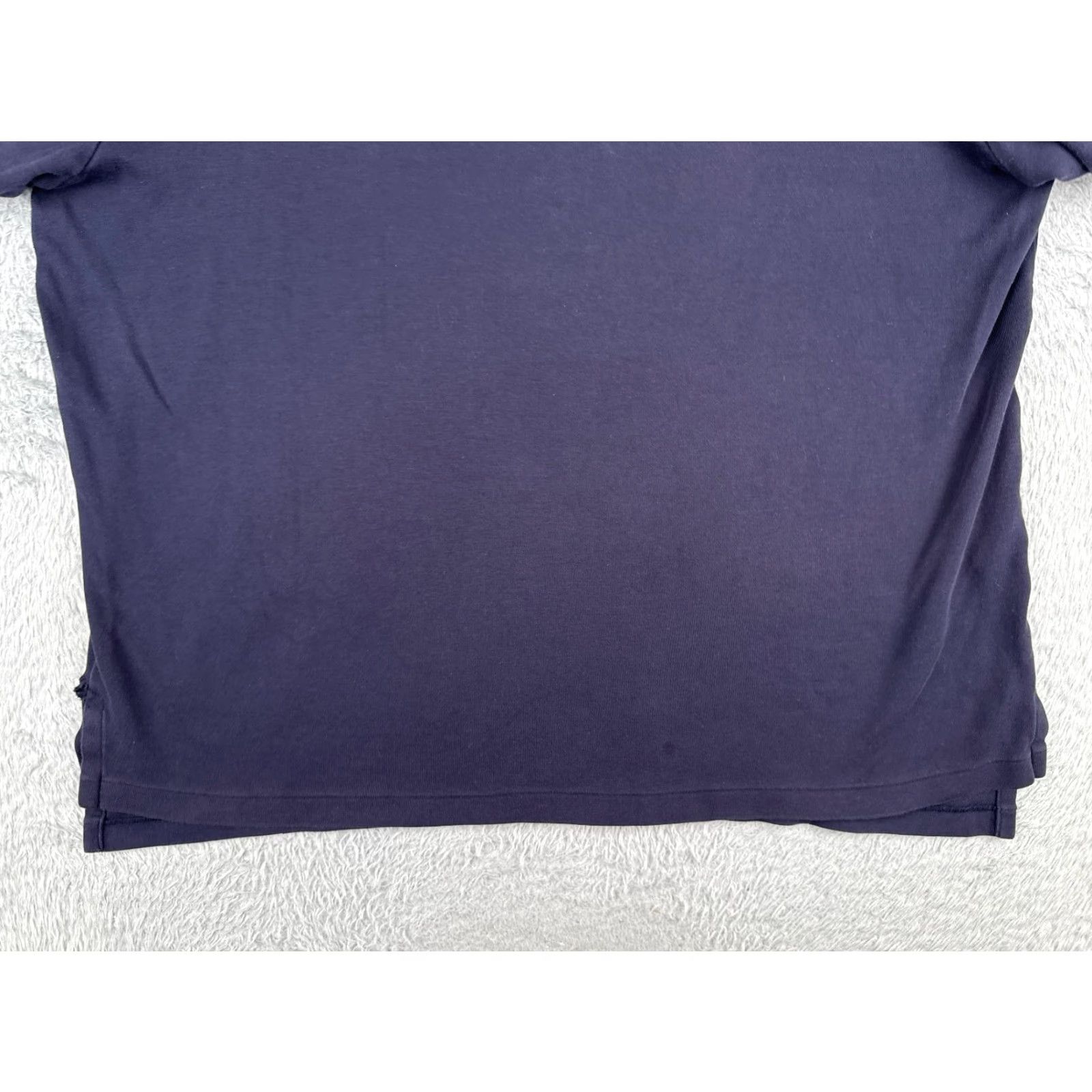 Ralph Lauren VINTAGE Polo Ralph Lauren Shirt Men 2XL Blue Cotton Jersey Custom Fit read Size US XXL / EU 58 / 5 - 5 Thumbnail