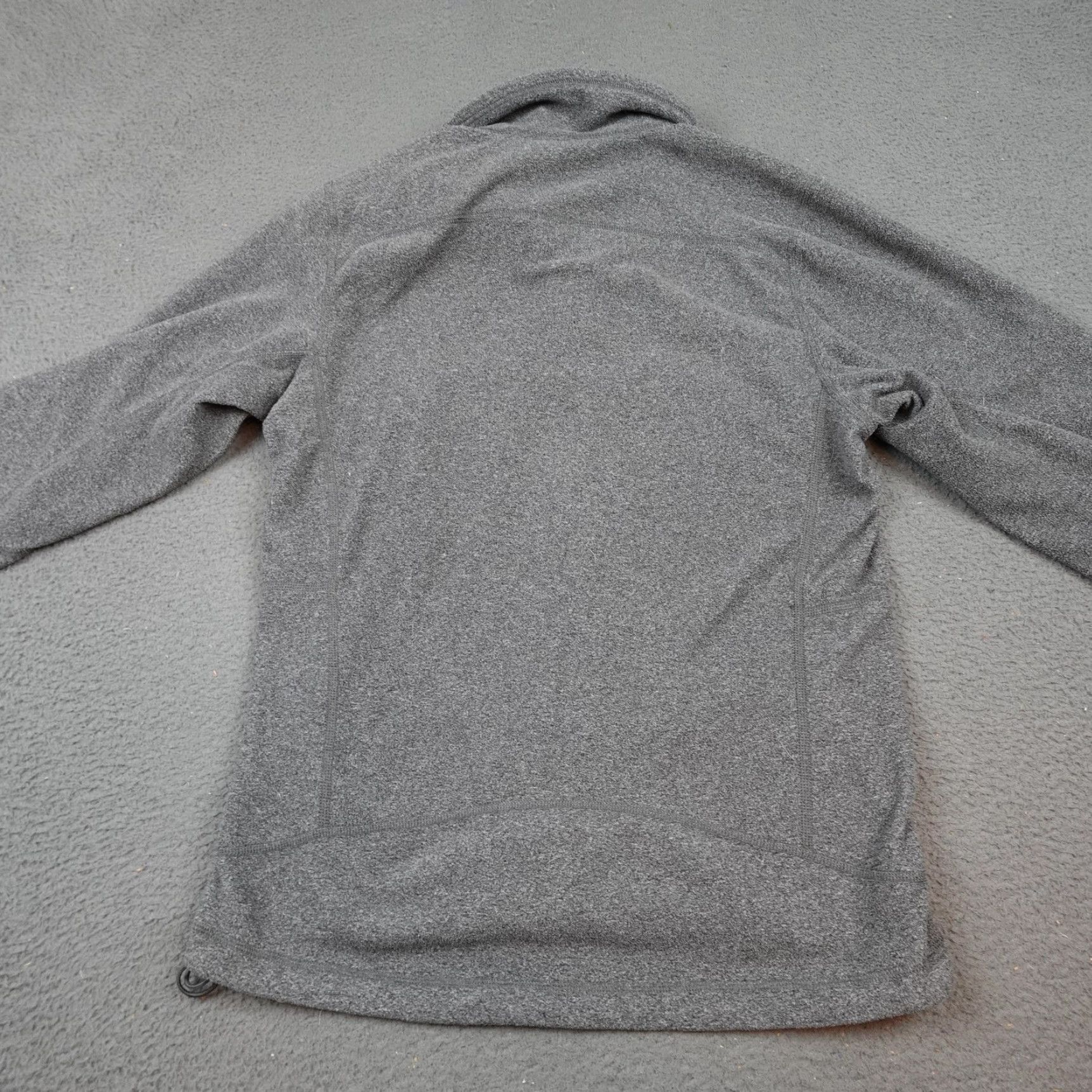 The North Face The North Face Mens Small Gray Fleece 1/4 Zip Snap Pullover Outdoor Sweatshirt Jacket Size US S / EU 44-46 / 1 - 7 Thumbnail