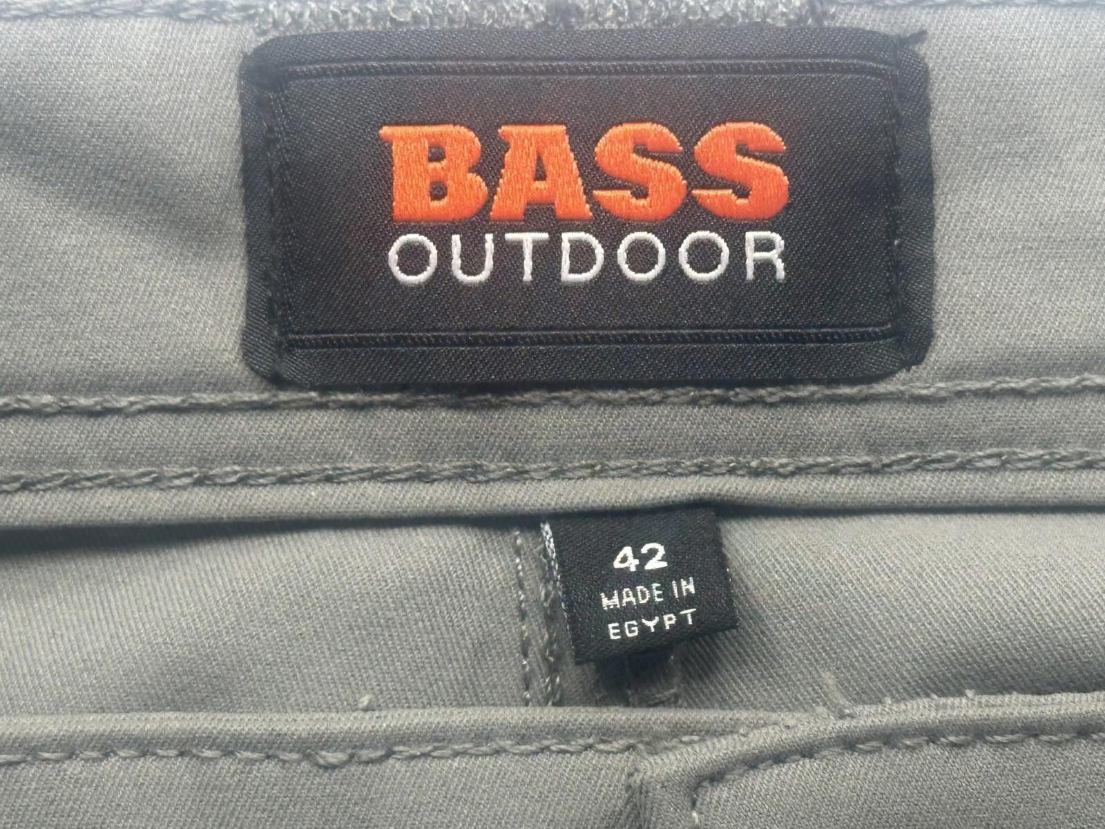 Bass Bass Outdoor Water Resistant Zipper Pockets Tech Chino 42/32 Size US 42 / EU 58 - 7 Thumbnail
