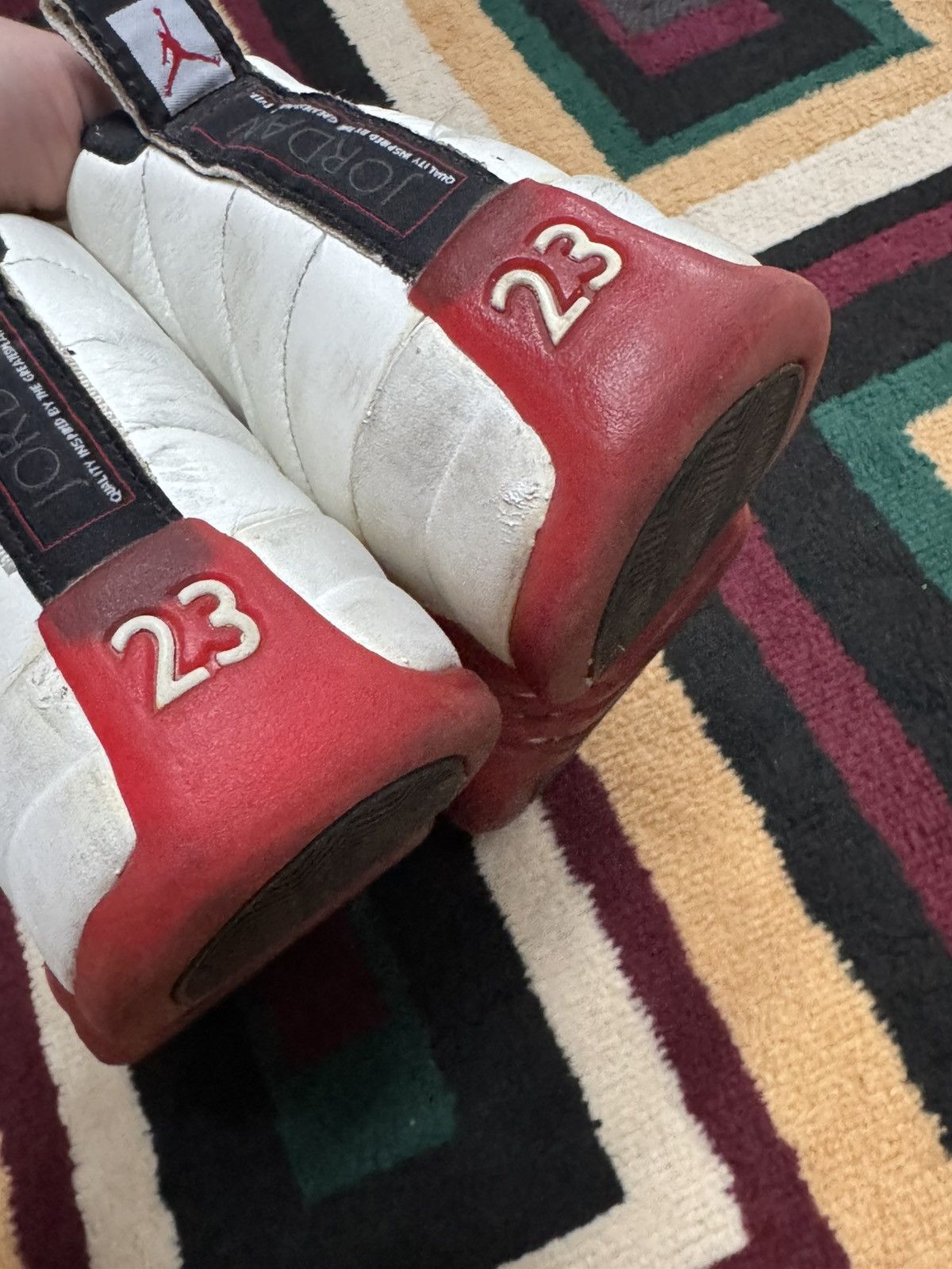 Jordan Brand 1996 OG Nike Air Jordan 12 Cherry Size US 13 / EU 46 - 7 Thumbnail