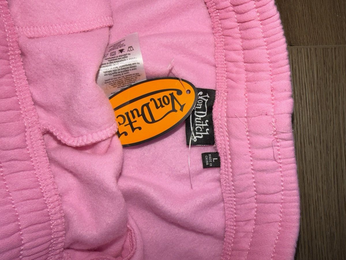 Von Dutch Von Dutch Rhinestone Pink Sweatpants Large Brand New Size 32" / US 10 / IT 46 - 3 Thumbnail