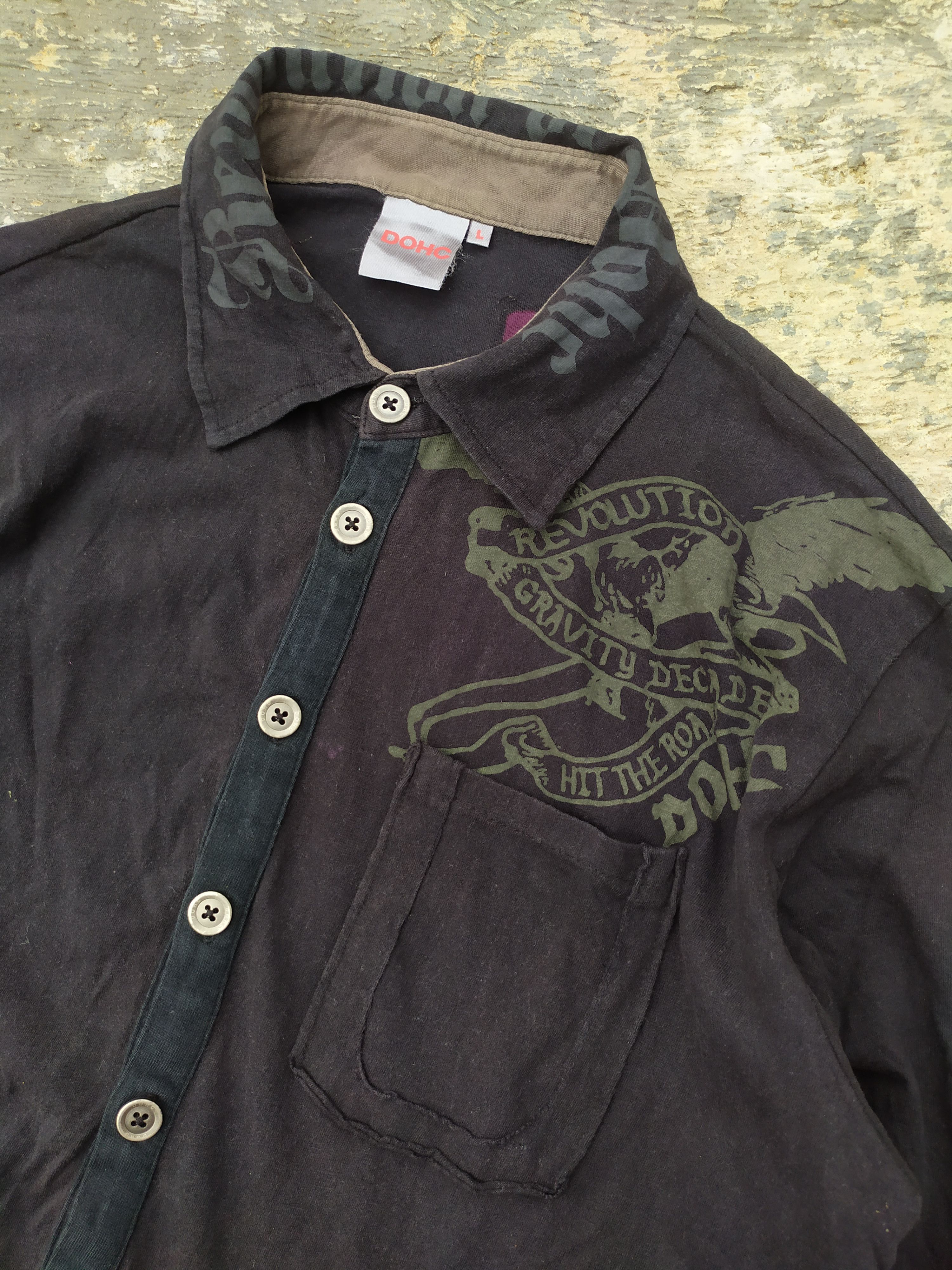 Affliction DOHC Double Long Sleeve Size US L / EU 52-54 / 3 - 3 Thumbnail