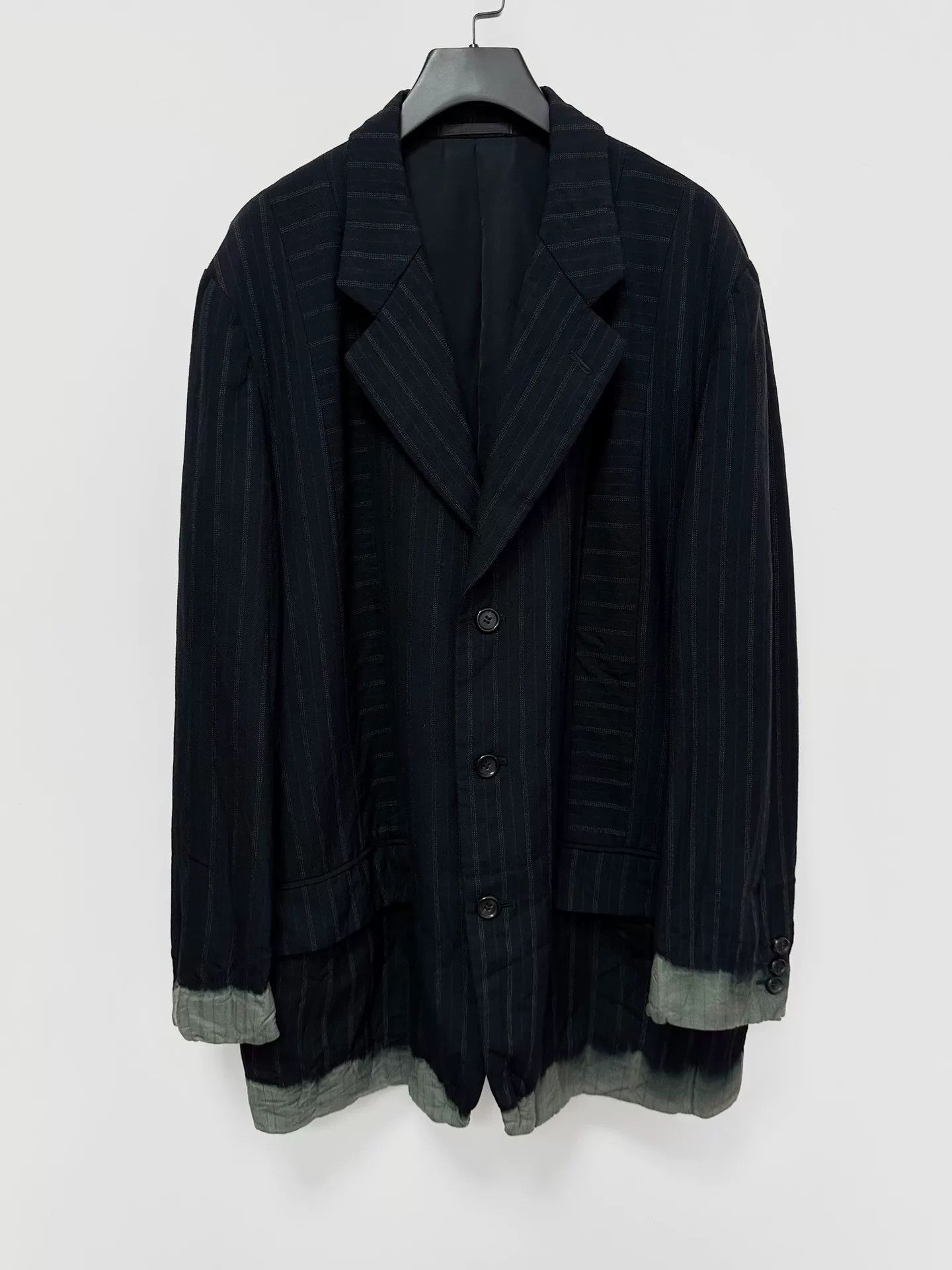 comme des garçons 1993aw discoloration jacket