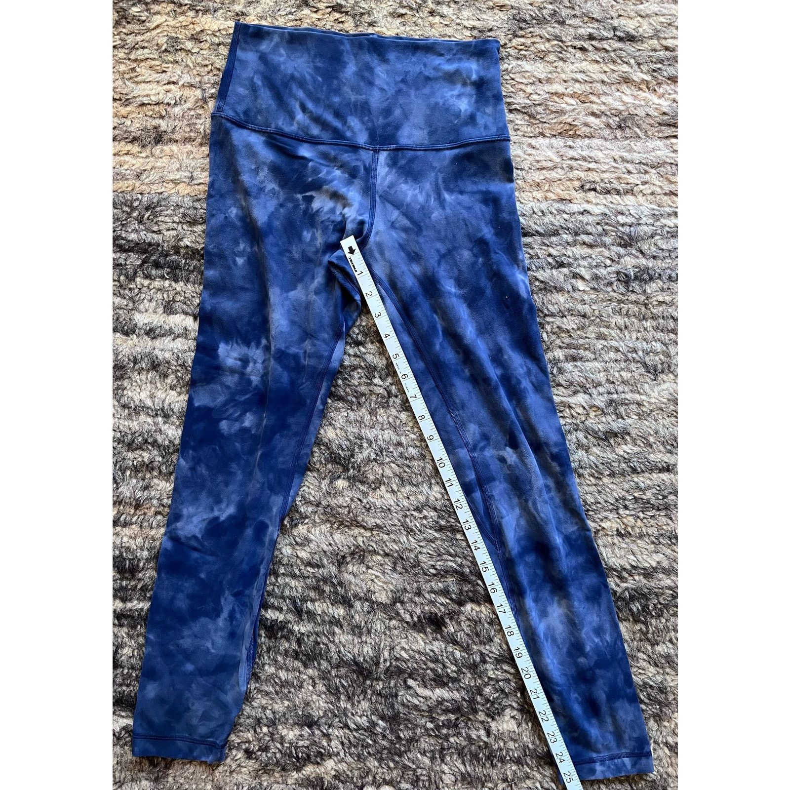 Lululemon Lulu Lemon Yoga Tight Women’s Size 4 X Small Black White Size 27" / US 4 / IT 40 - 4 Thumbnail