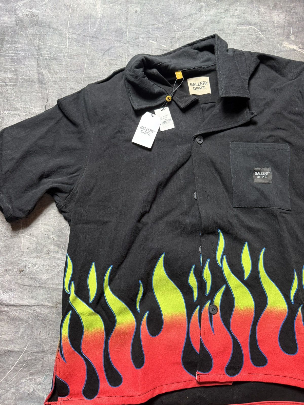 Gallery Dept. Gallery Dept Flame Parker Button Up Shirt Size US XL / EU 56 / 4 - 2 Thumbnail