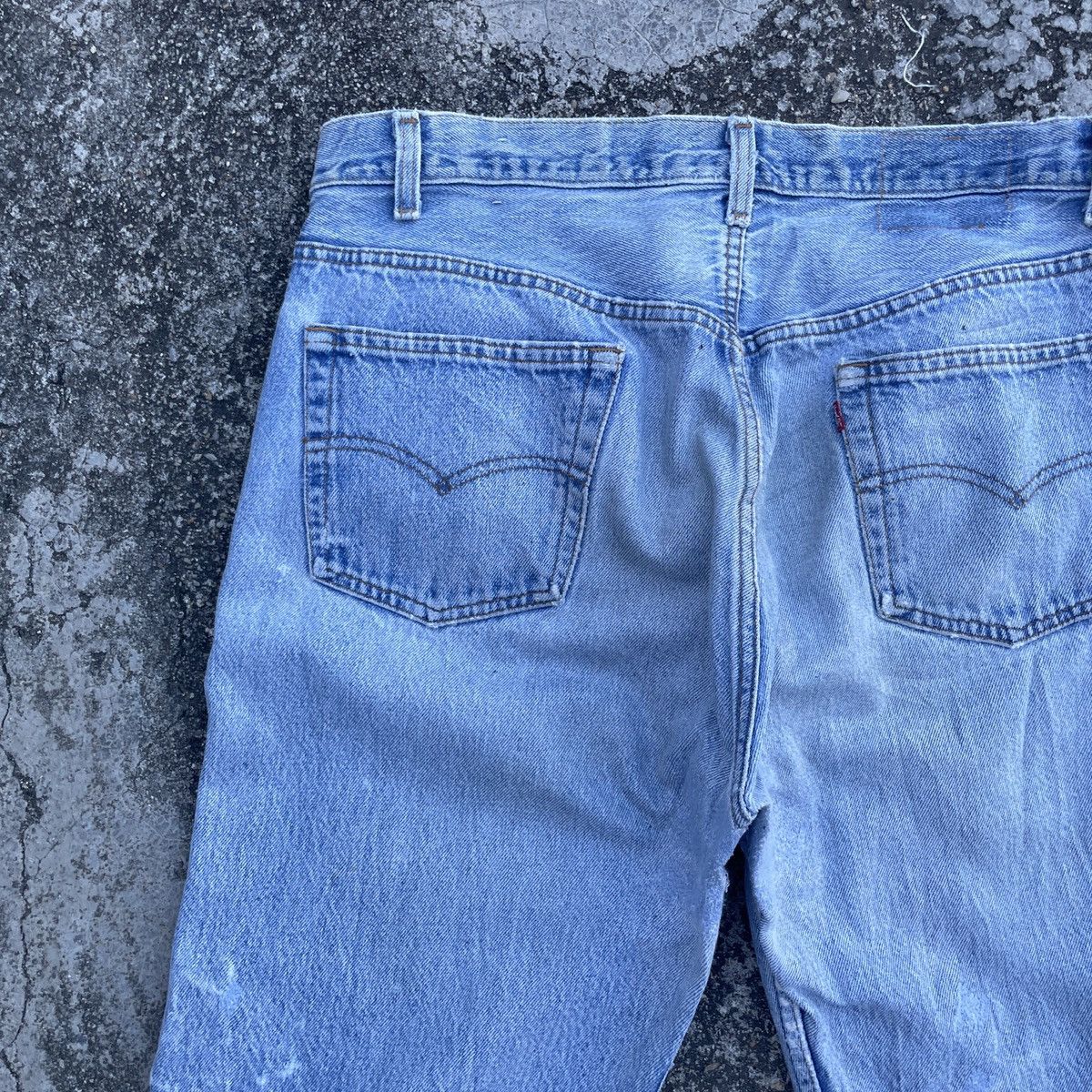Levi's Vintage 90s Levis 501 Denim Jeans Size US 34 / EU 50 - 9 Thumbnail