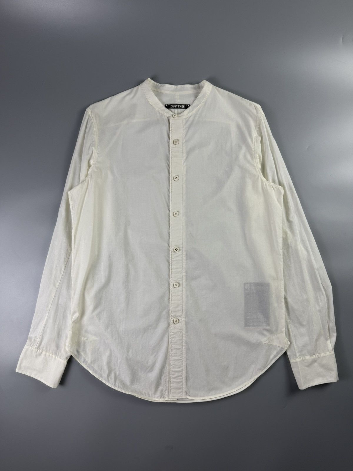 Ziggy Chen Ziggy Chen - AW18 Mao Collar Shirt Size US M / EU 48-50 / 2 - 1 Thumbnail