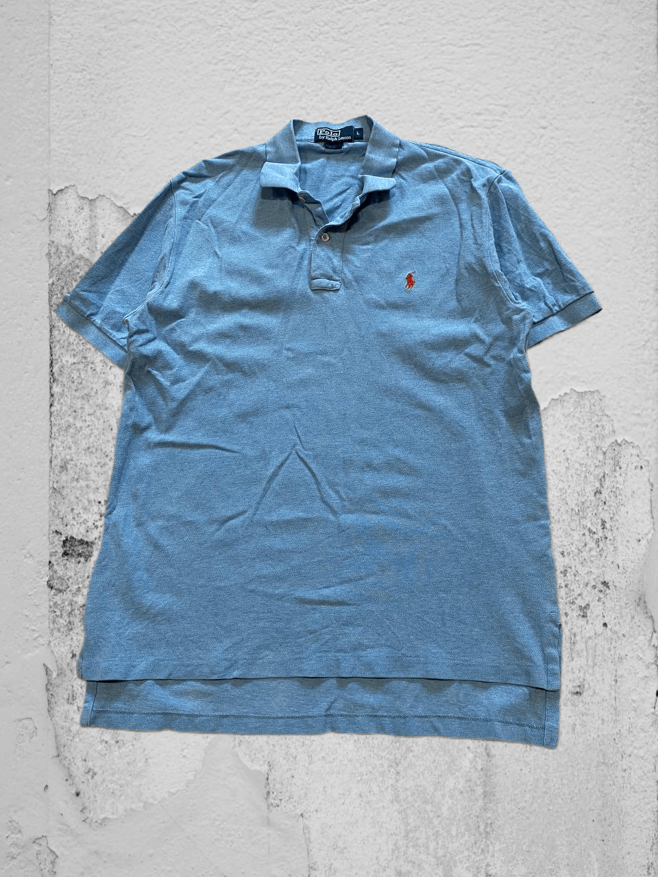 Polo Ralph Lauren Polo Ralph Lauren Polo Shirt Blue Short Sleeve Cotton Pony Size US L / EU 52-54 / 3 - 1 Thumbnail