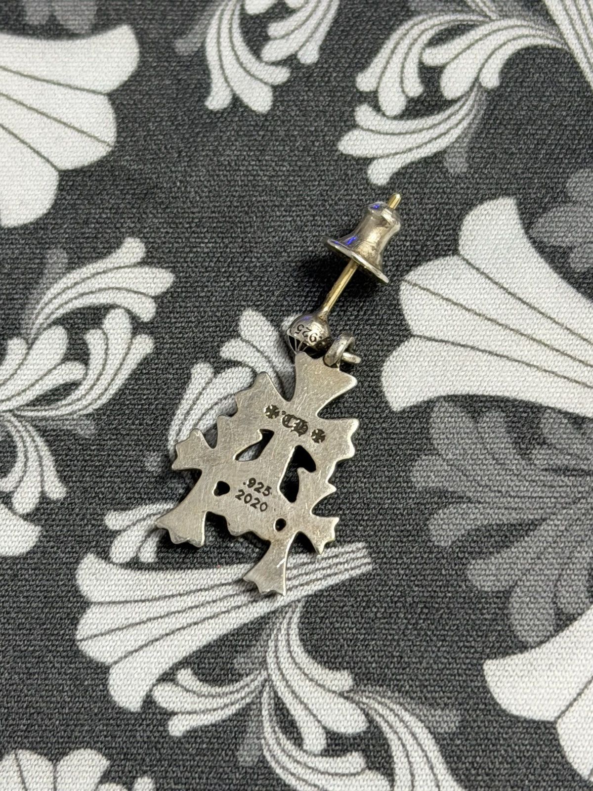 Chrome Hearts Chrome Hearts VVS Diamonds Triple Cross Earring Size ONE SIZE - 6 Thumbnail