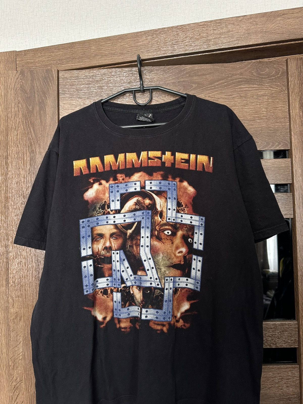 Band Tees Rammstein Vintage Rock Band T-Shirt Tee 90s Size US XL / EU 56 / 4 - 3 Thumbnail