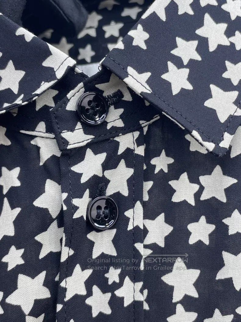 Saint Laurent Paris Saint Laurent Paris Little star long-sleeve shirt Size XXS / US 00 / IT 34 - 4 Thumbnail