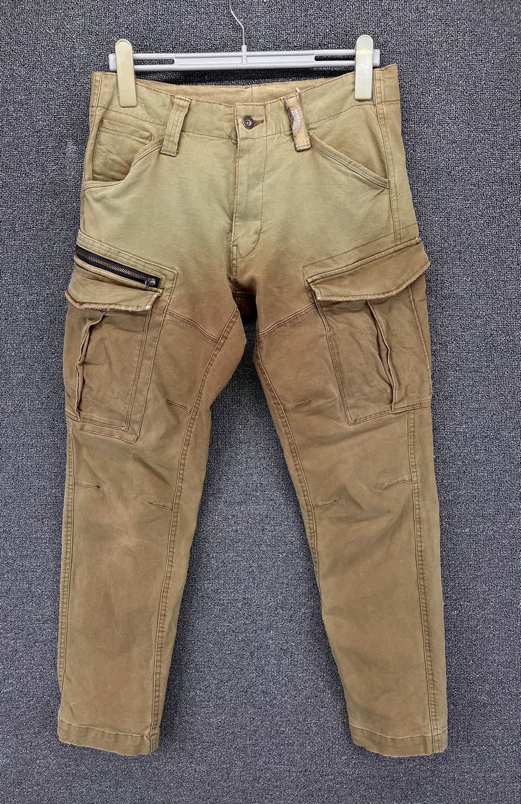 Japanese Brand Vintage Xebec Genba Rare Carhartt Style Cargo Tactical Pants Size US 32 / EU 48 - 1 Thumbnail