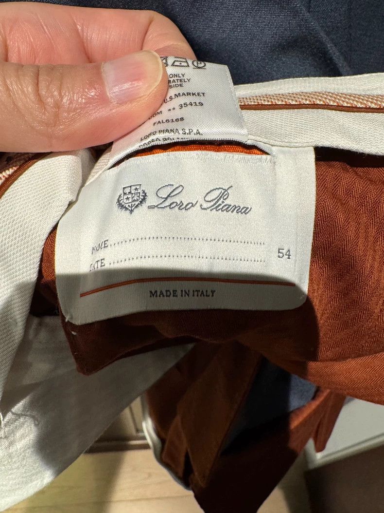 Loro Piana LORO PIANA western style pants Size 54L - 4 Thumbnail