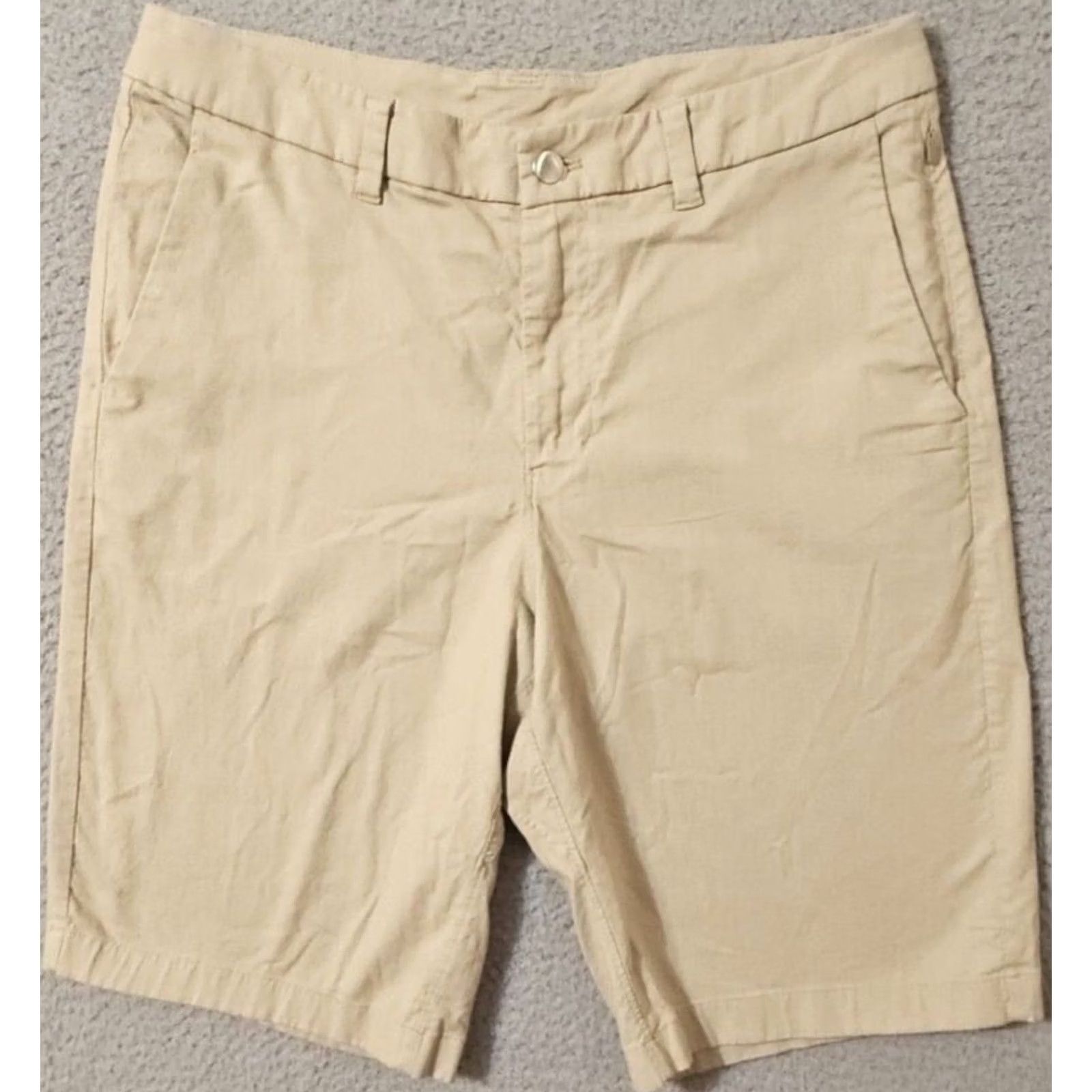 Lululemon Lululemon Shorts Mens 32 Tan Commission Relaxed Qwick Oxford Stretch 11" M7AAMS Size US 32 / EU 48 - 2 Thumbnail