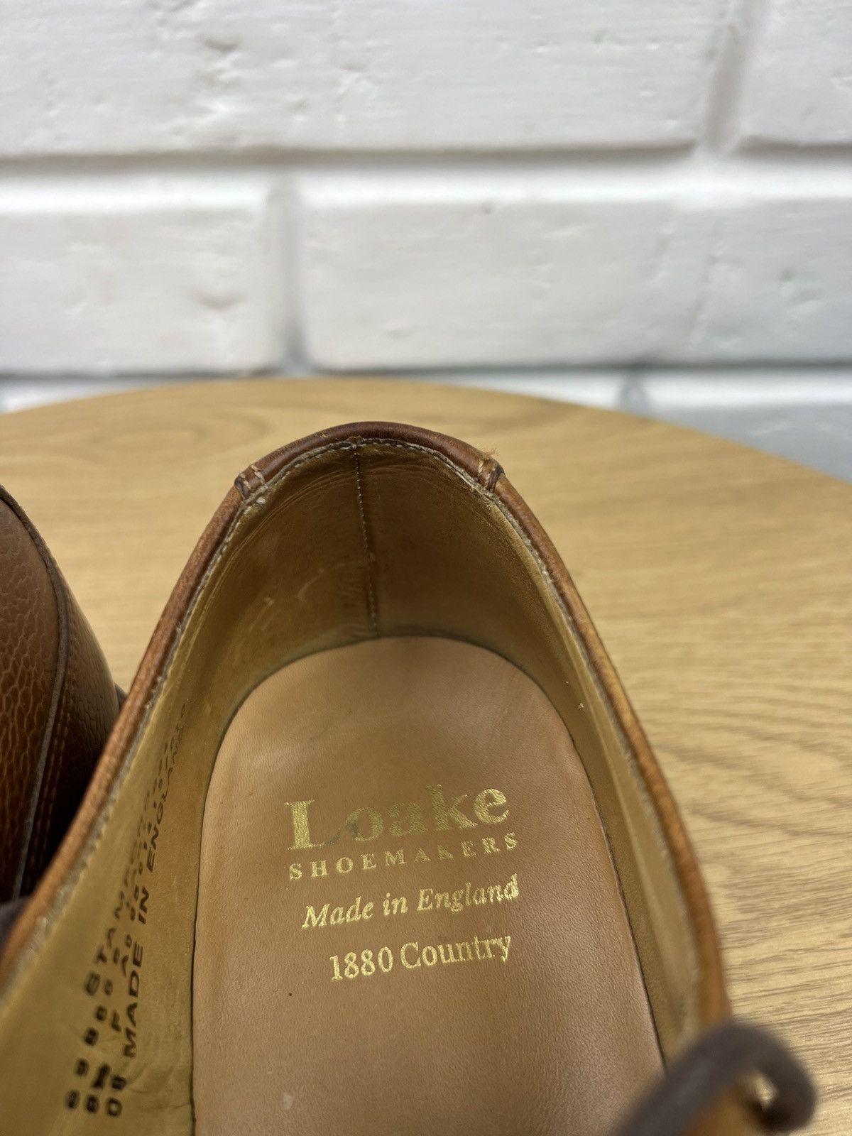 Loake LOAKE Derby Leather Shoes Lace Up Handmade in England Men’s Size US 9.5 / EU 42-43 - 20 Thumbnail