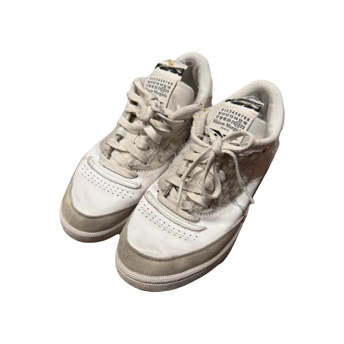 Maison Margiela x Reebok Club C Memory Of Low Top Sneakers