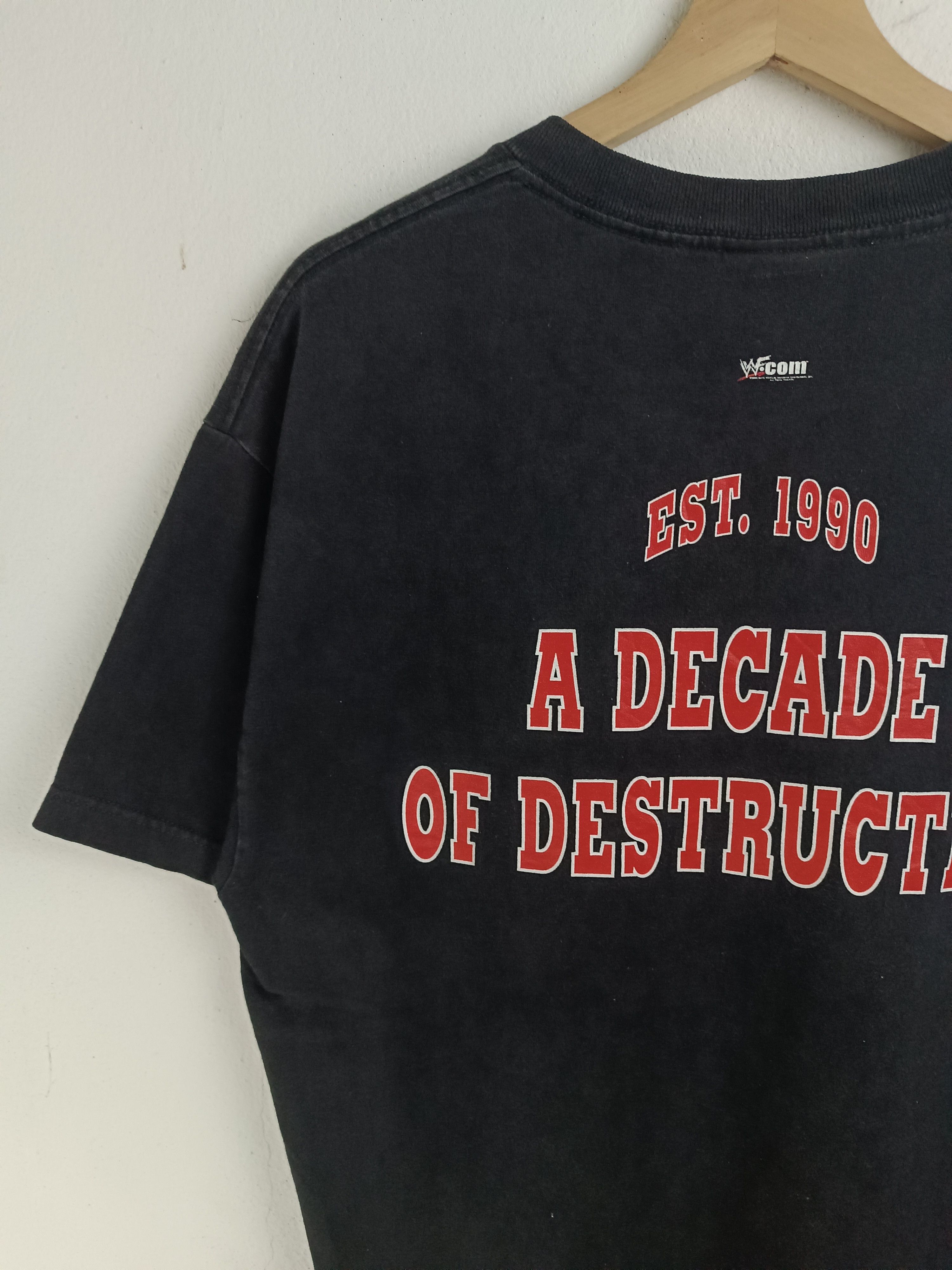 WWE VINTAGE 2000s DEADMAN INC THE UNDERTAKER FADED WWF WWE TEE Size US L / EU 52-54 / 3 - 11 Thumbnail