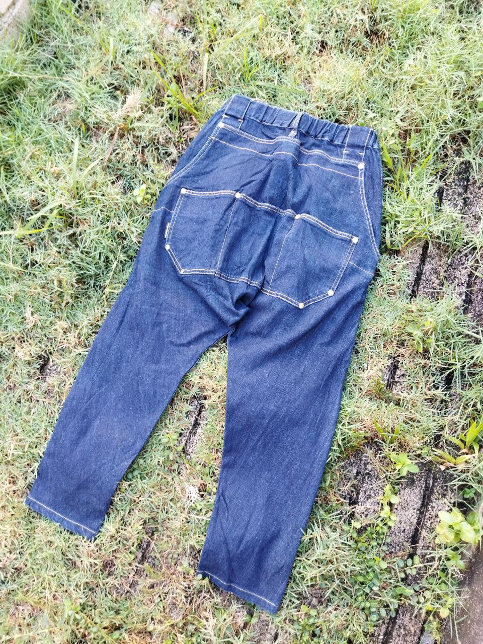 Issey Miyake Vintage Issey Miyake Mercibeaucoup Drop Crotch Pants Size US 30 / EU 46 - 2 Thumbnail