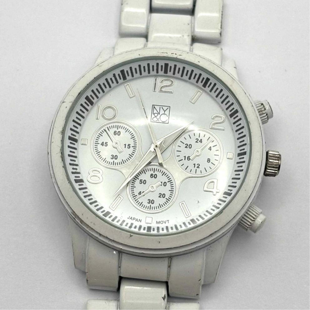 Other White NY&C Men's Watch Size ONE SIZE - 3 Thumbnail