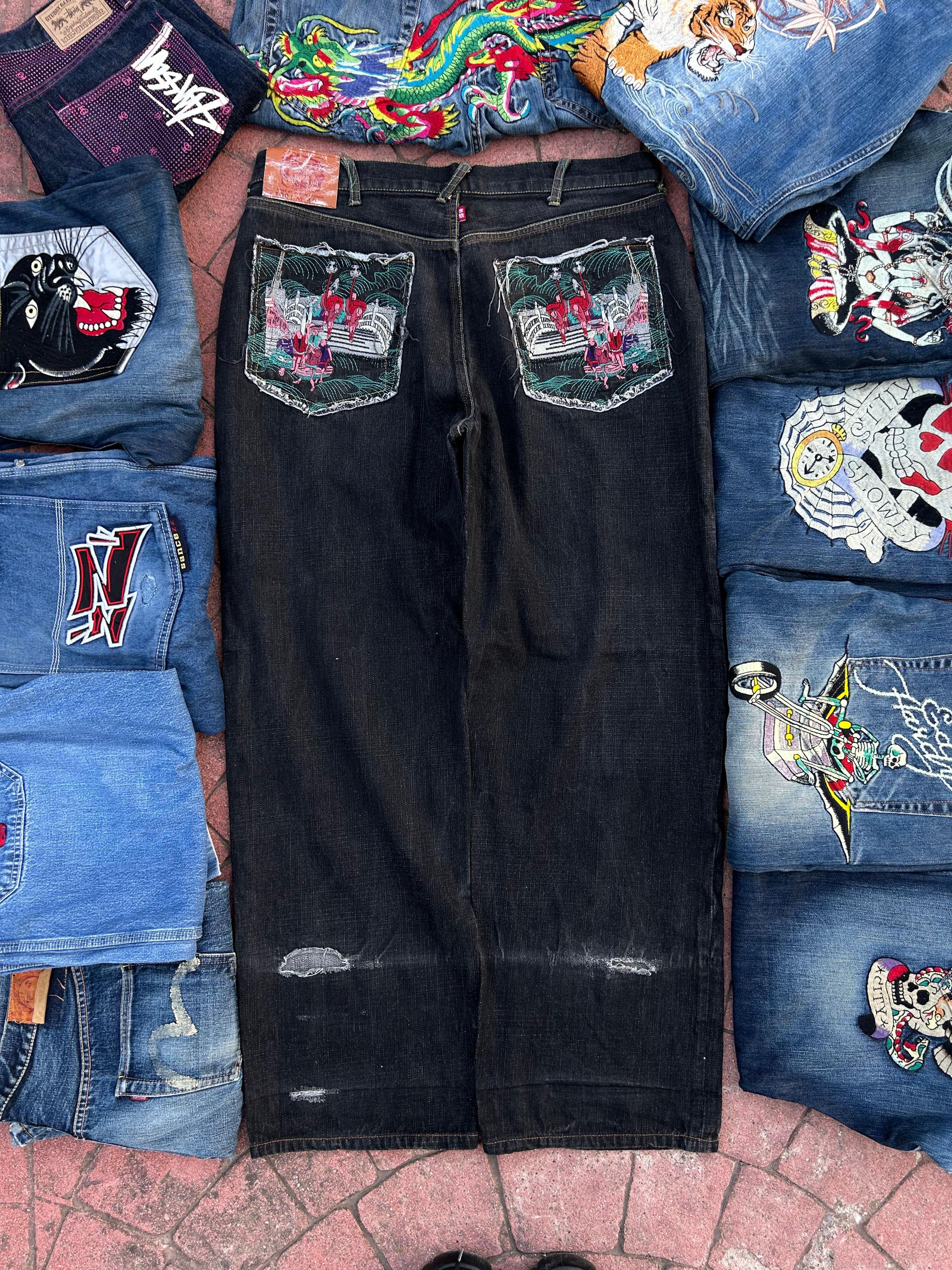 Japanese Brand × RMC Jeans Red Monkey Jeans Size US 40 / EU 56 - 1 Thumbnail