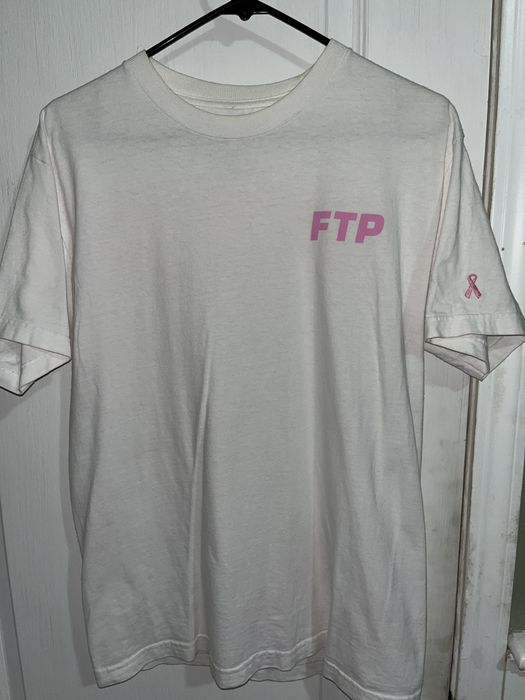 Fuck The Population FTP breast cancer logo tee | Grailed