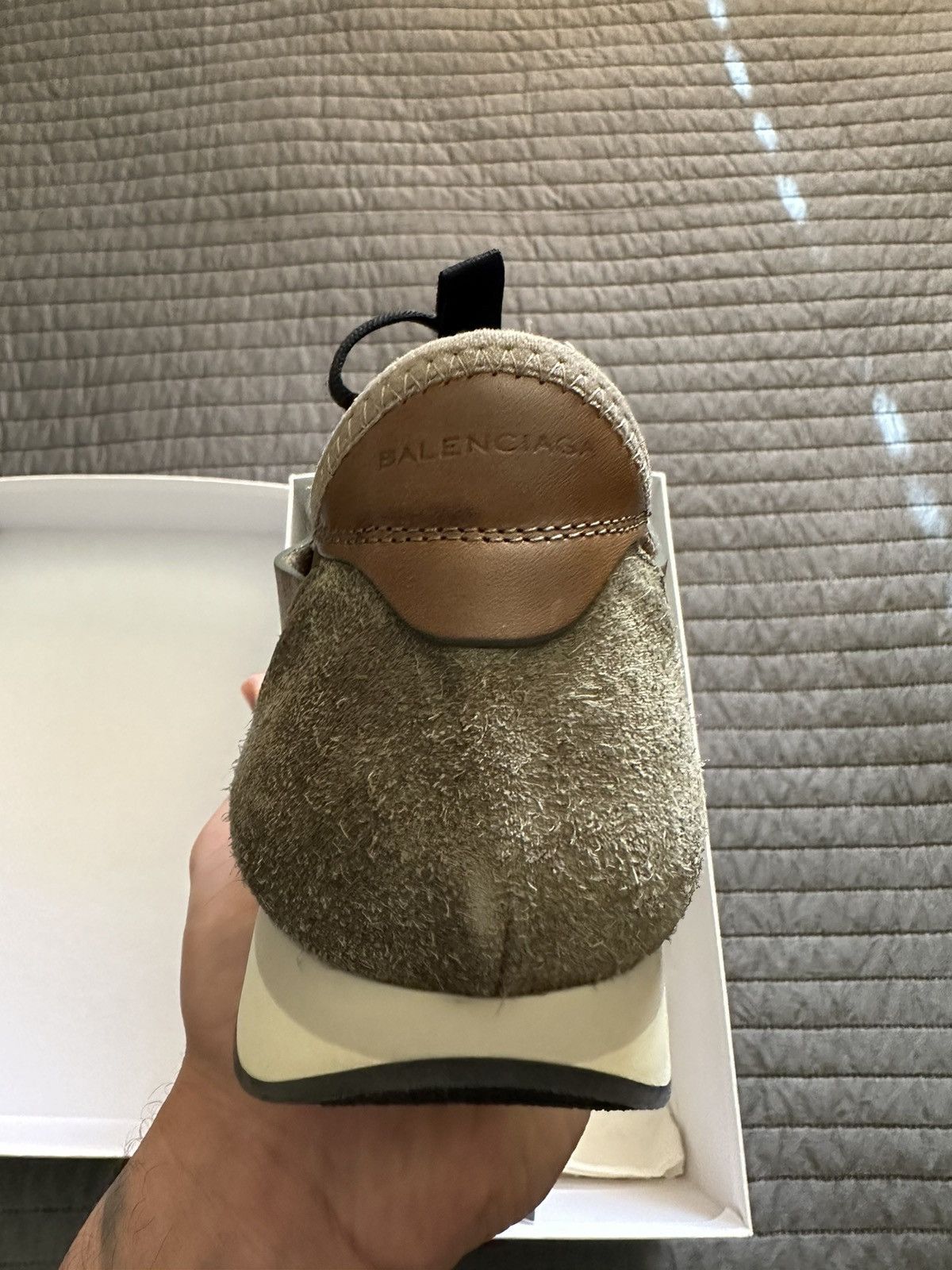 Balenciaga Balenciaga Race Runner Low Top Sneaker Size US 9 / EU 42 - 4 Thumbnail