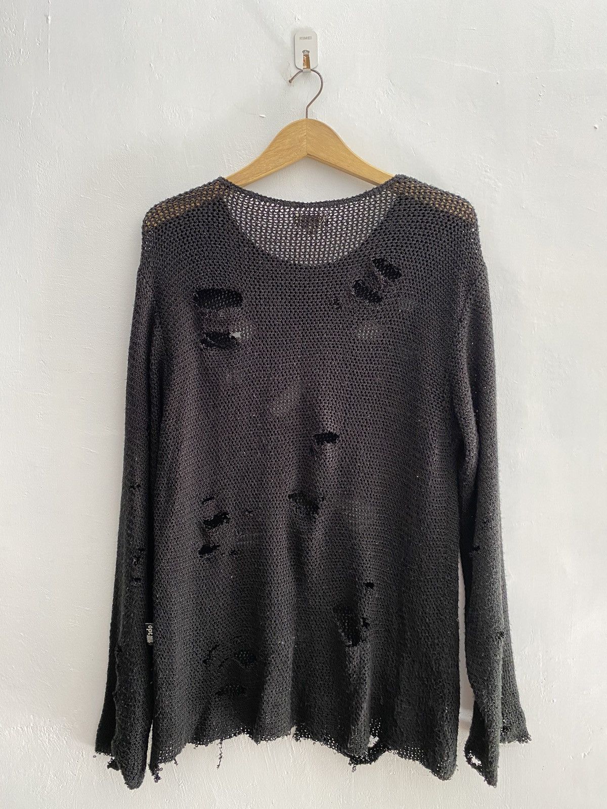 If Six Was Nine × Japanese Brand Opt japanese fishnet destroyed cut out cdg style Size US L / EU 52-54 / 3 - 3 Thumbnail
