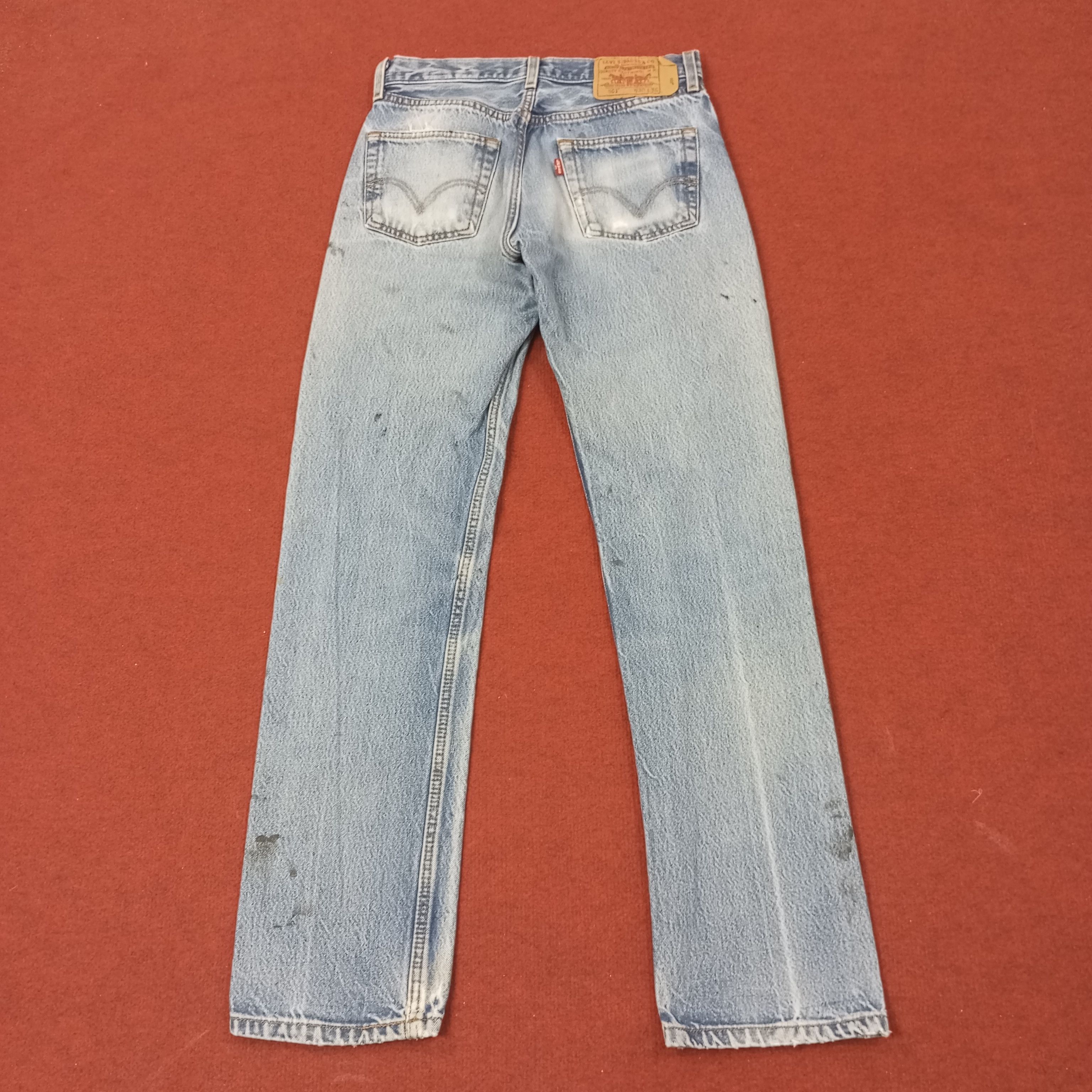 Levi's Levis 501 Streetwear Distressed Jeans c252n10 Size US 28 / EU 44 - 4 Thumbnail
