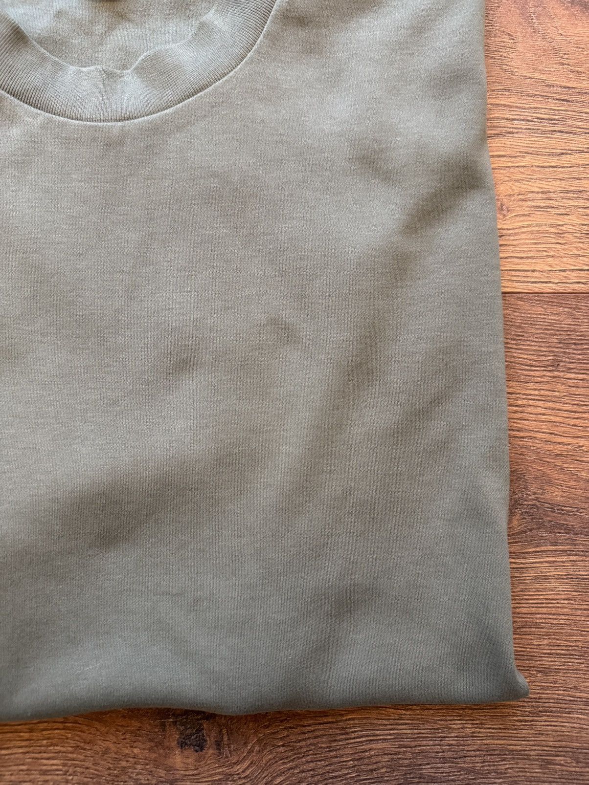 Sunspel Sunspel Heavyweight Green T-Shirt - XL Size US XL / EU 56 / 4 - 3 Thumbnail