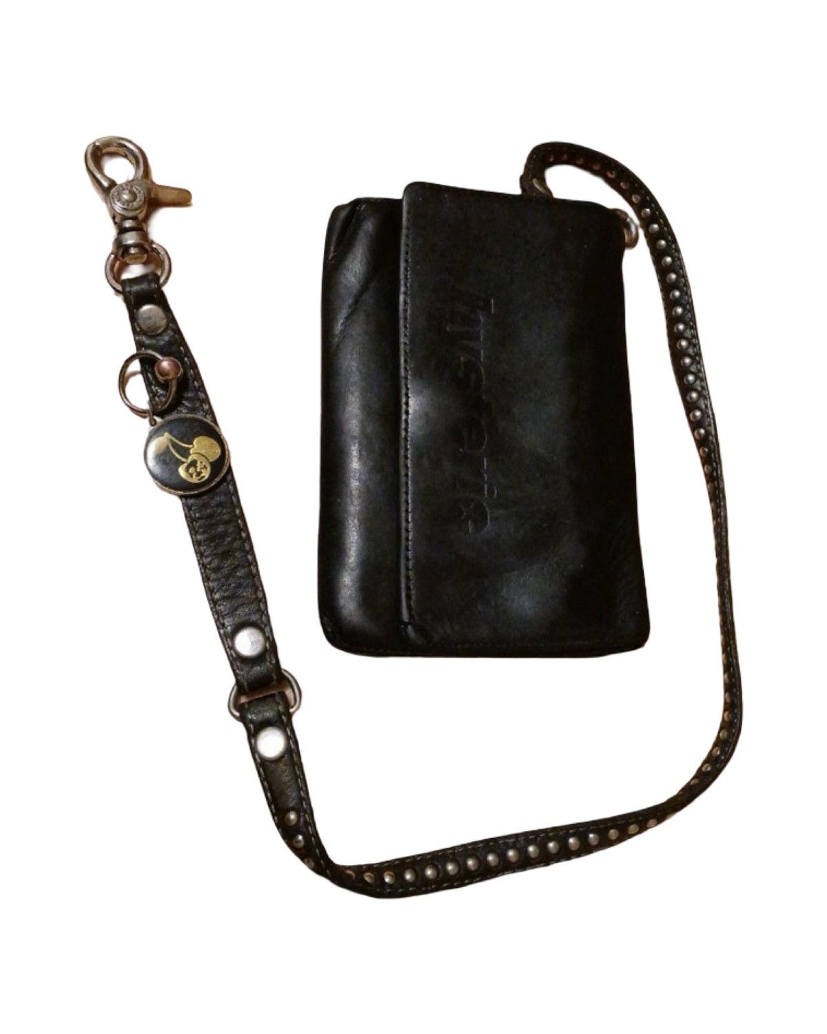 Hysteric Glamour 🇯🇵 Leather Wallet W/ Leather Strap