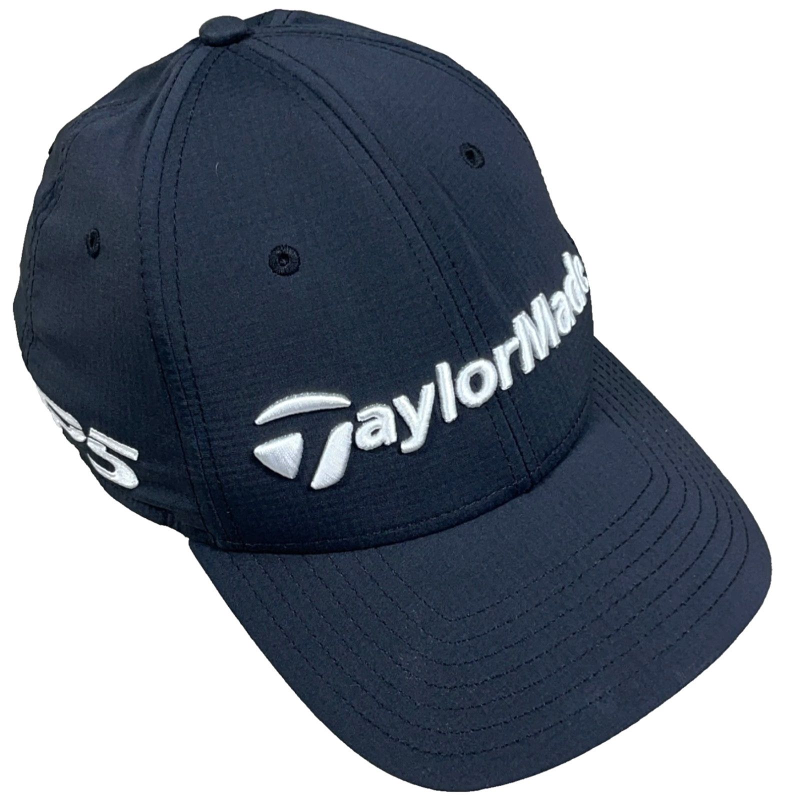 TaylorMade TaylorMade Hat Cap Baseball Adjustable Black White TP5 Qi35 Performance Adult Mens One Size Jersey Polyester Solid Classic Logo Outdoor Sports Cap Size ONE SIZE - 2 Thumbnail