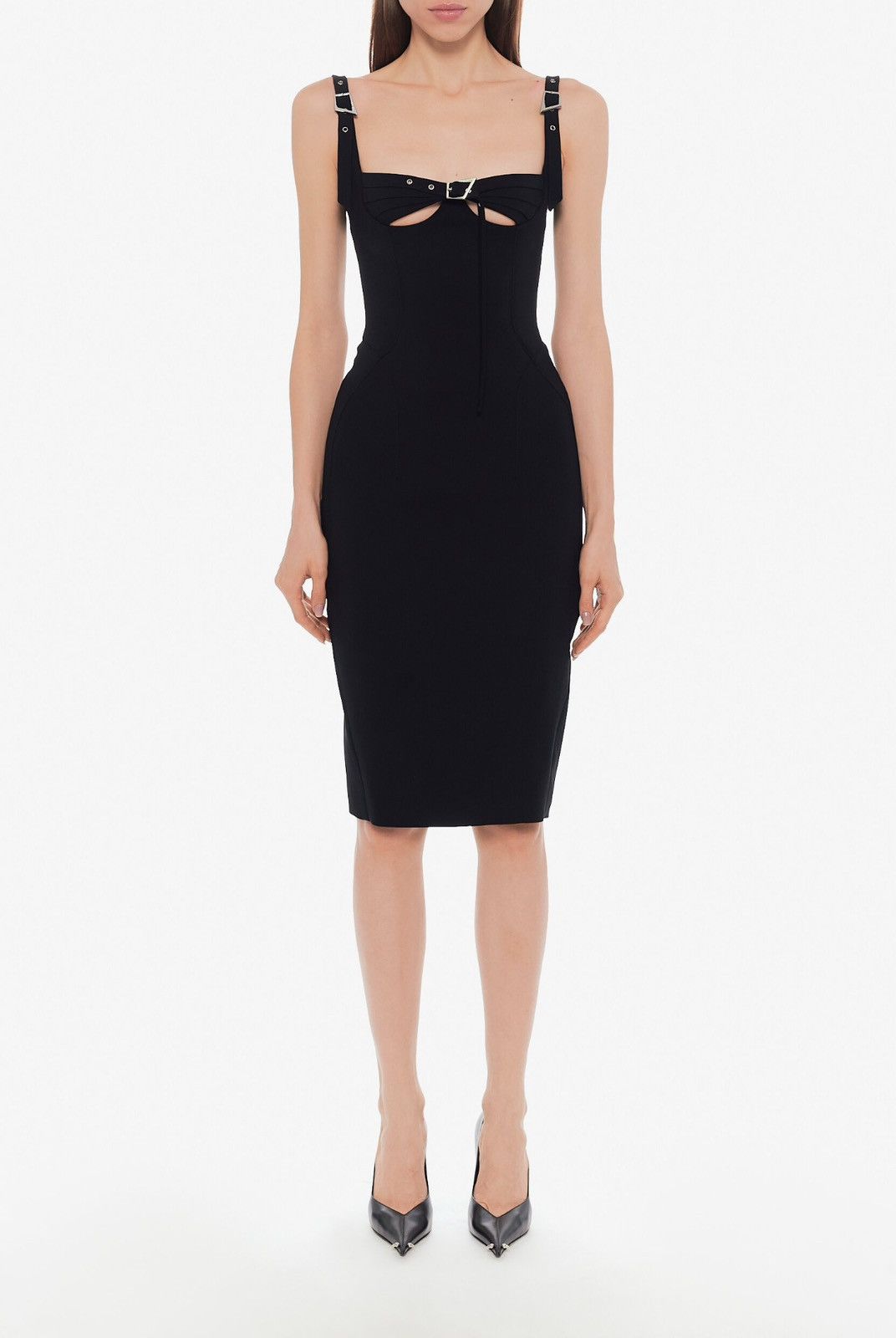 Mugler Mugler X H&M HM Wool Mini Dress Black Size XXL luxury rare | Grailed