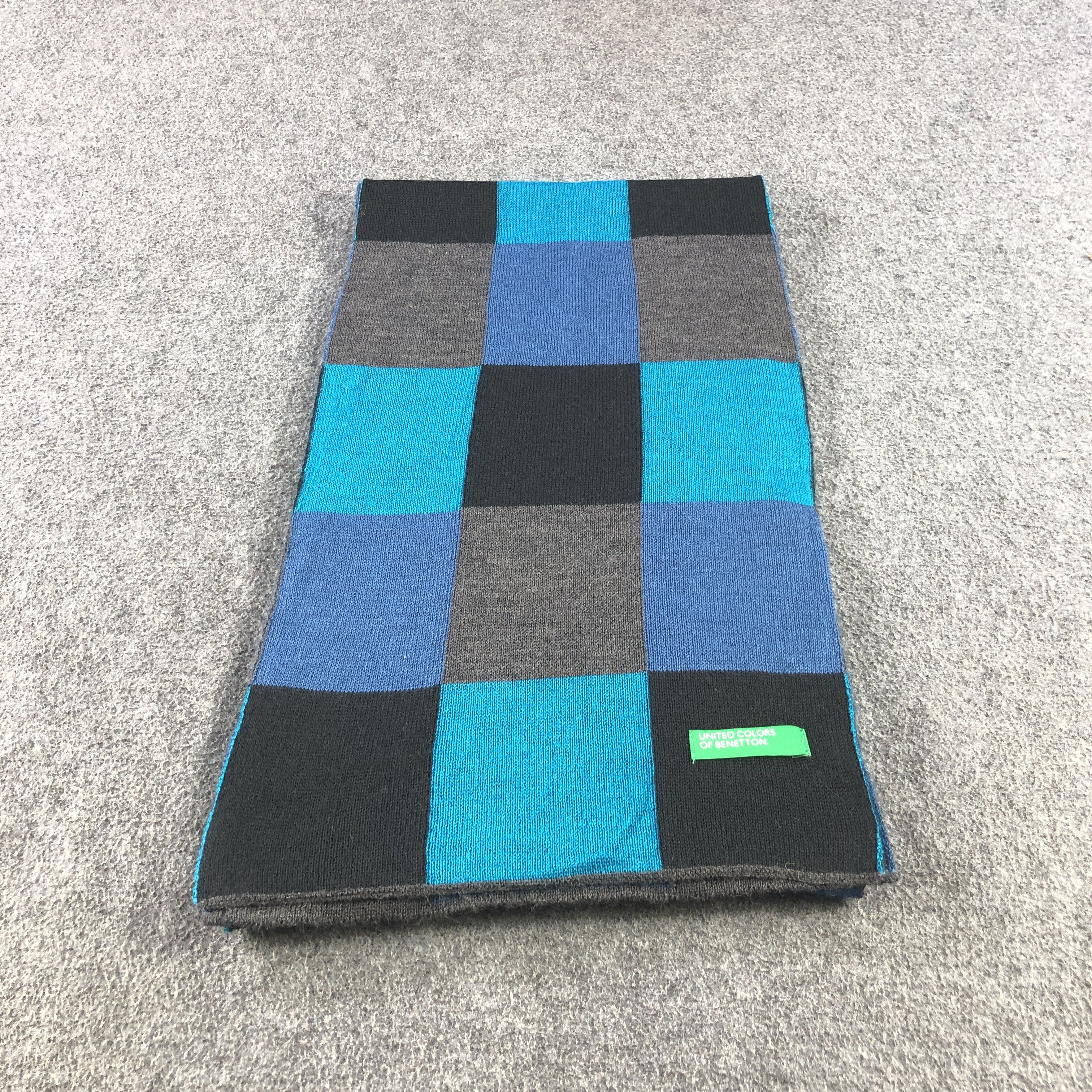 United Colors Of Benetton United Colors Of Benetton Wool Scarf Muffler V2880 Size ONE SIZE - 2 Thumbnail