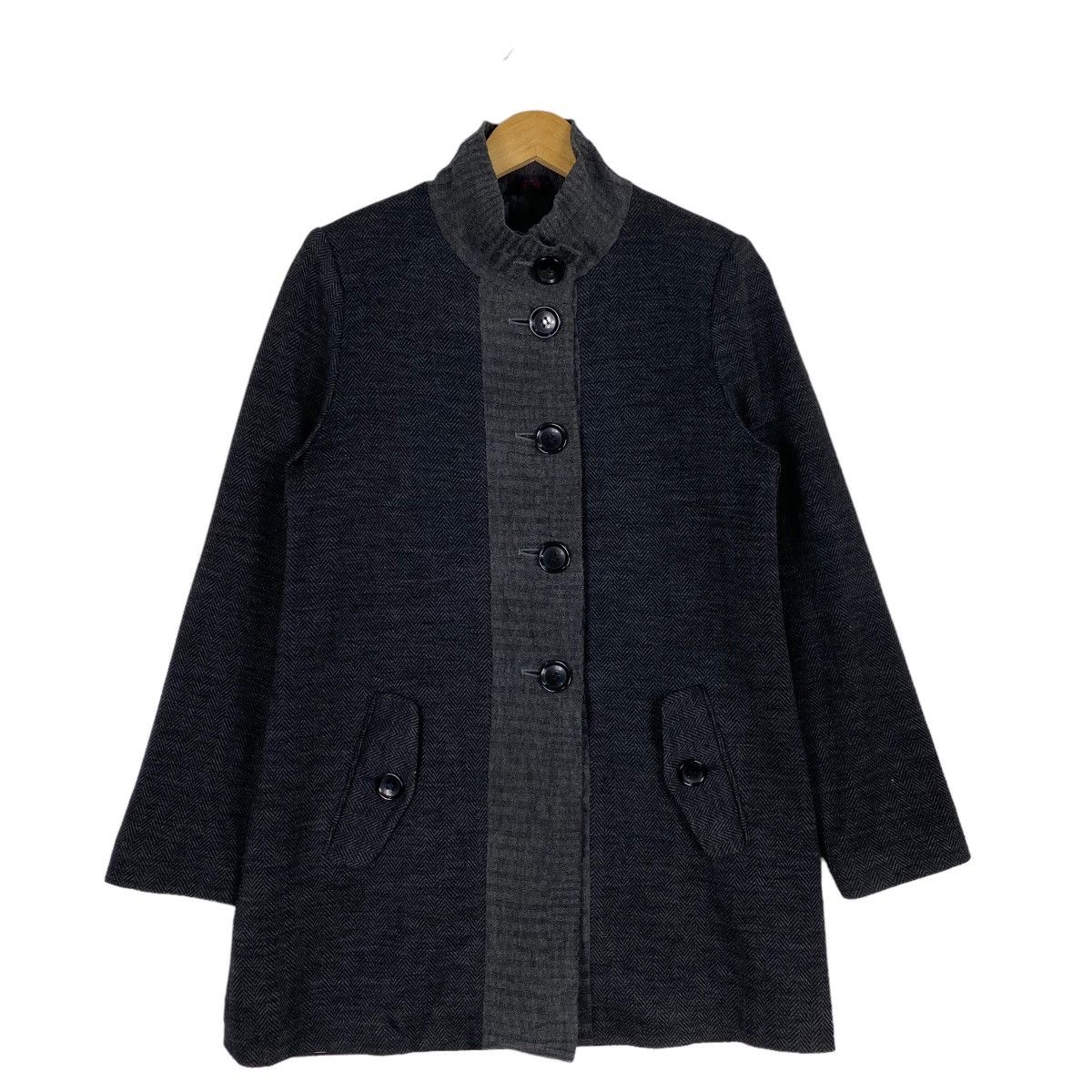 HABITAT CLOTHES HIS JAPAN Necline coat