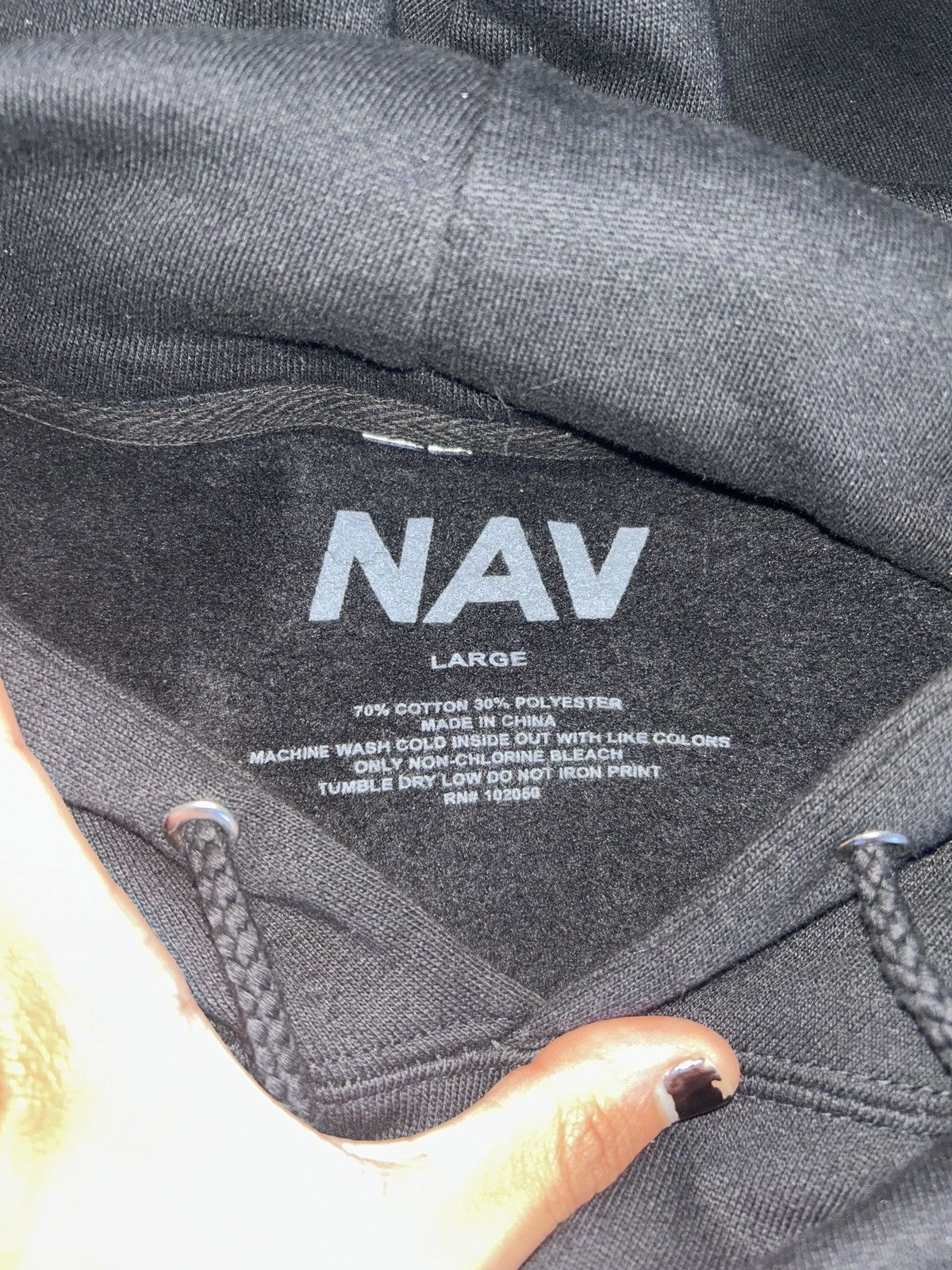 Vlone Nav vlone hoodie Size US L / EU 52-54 / 3 - 3 Thumbnail