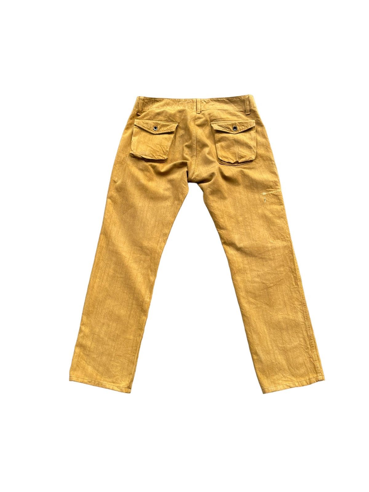 If Six Was Nine × Japanese Brand × Johnbull John Bull Herringbone Twill Bush Pant Size US 35 - 7 Thumbnail