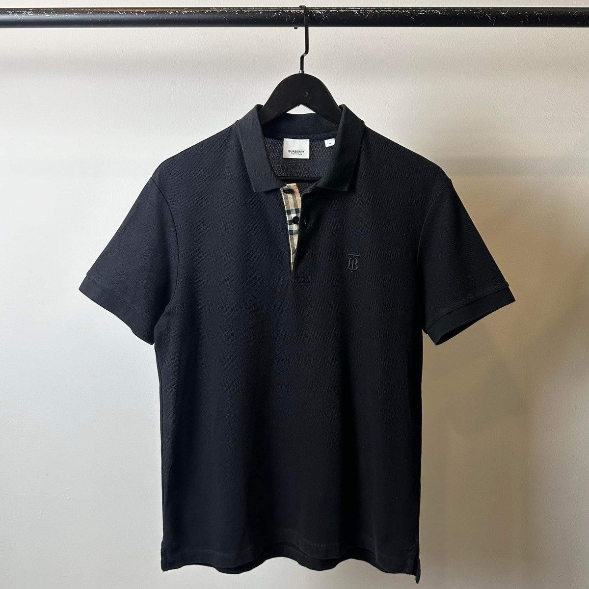 Burberry BURBERRY LOGO TB BLACK T SHIRT Size US M / EU 48-50 / 2 - 2 Thumbnail