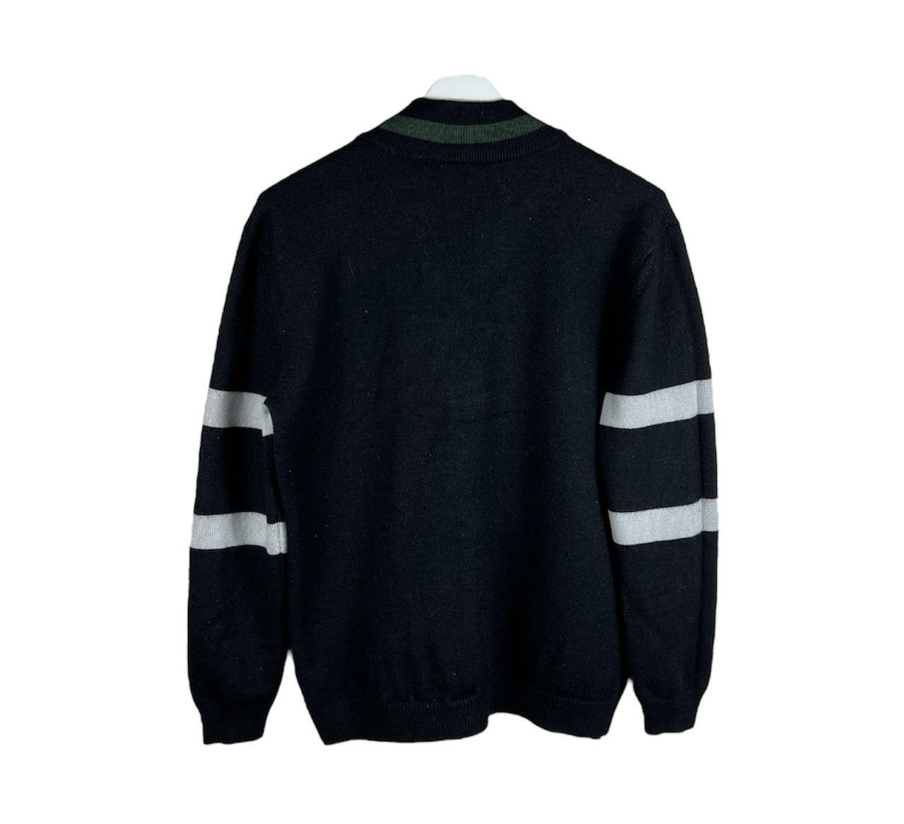 Gucci Vintage Gucci Tom Ford collage cardigan sweater logo striped Size US L / EU 52-54 / 3 - 3 Thumbnail