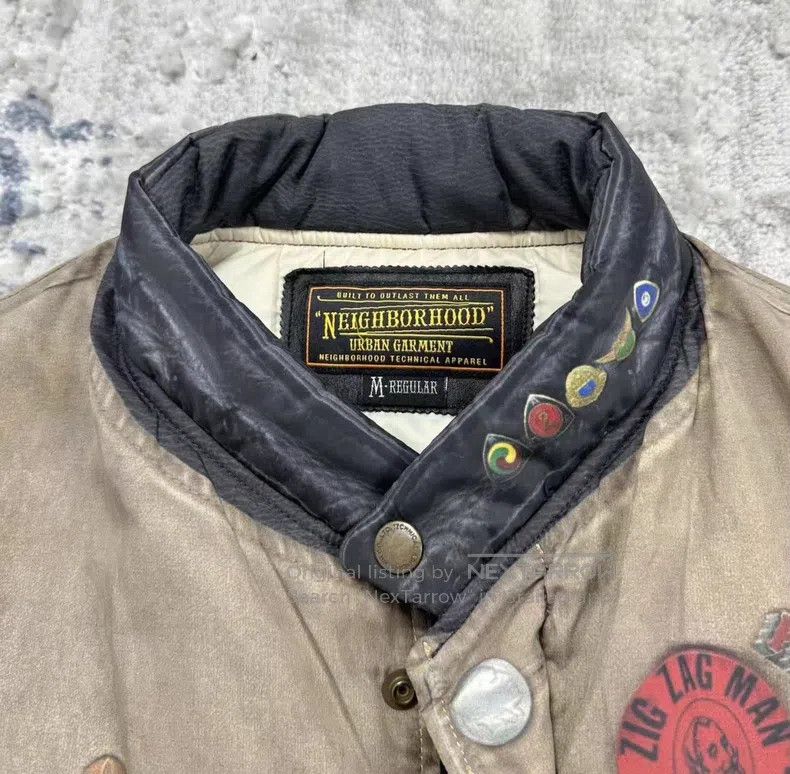 Neighborhood Neighborhood Motorcycle Jacket Cotton Coat Size US M / EU 48-50 / 2 - 5 Thumbnail