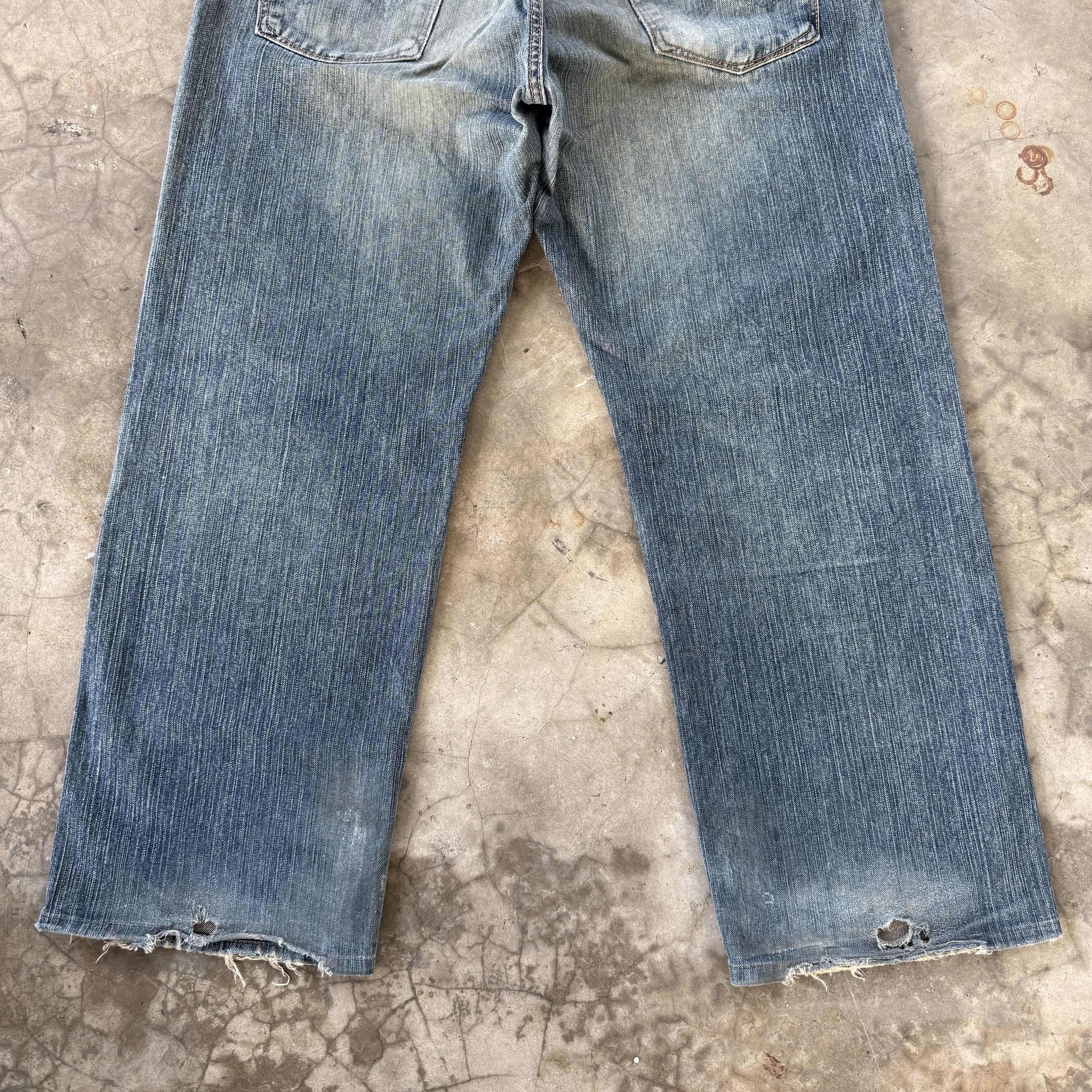 Edwin Vintage Edwin Faded Rusty distressed Denim Pants Size US 36 / EU 52 - 8 Thumbnail