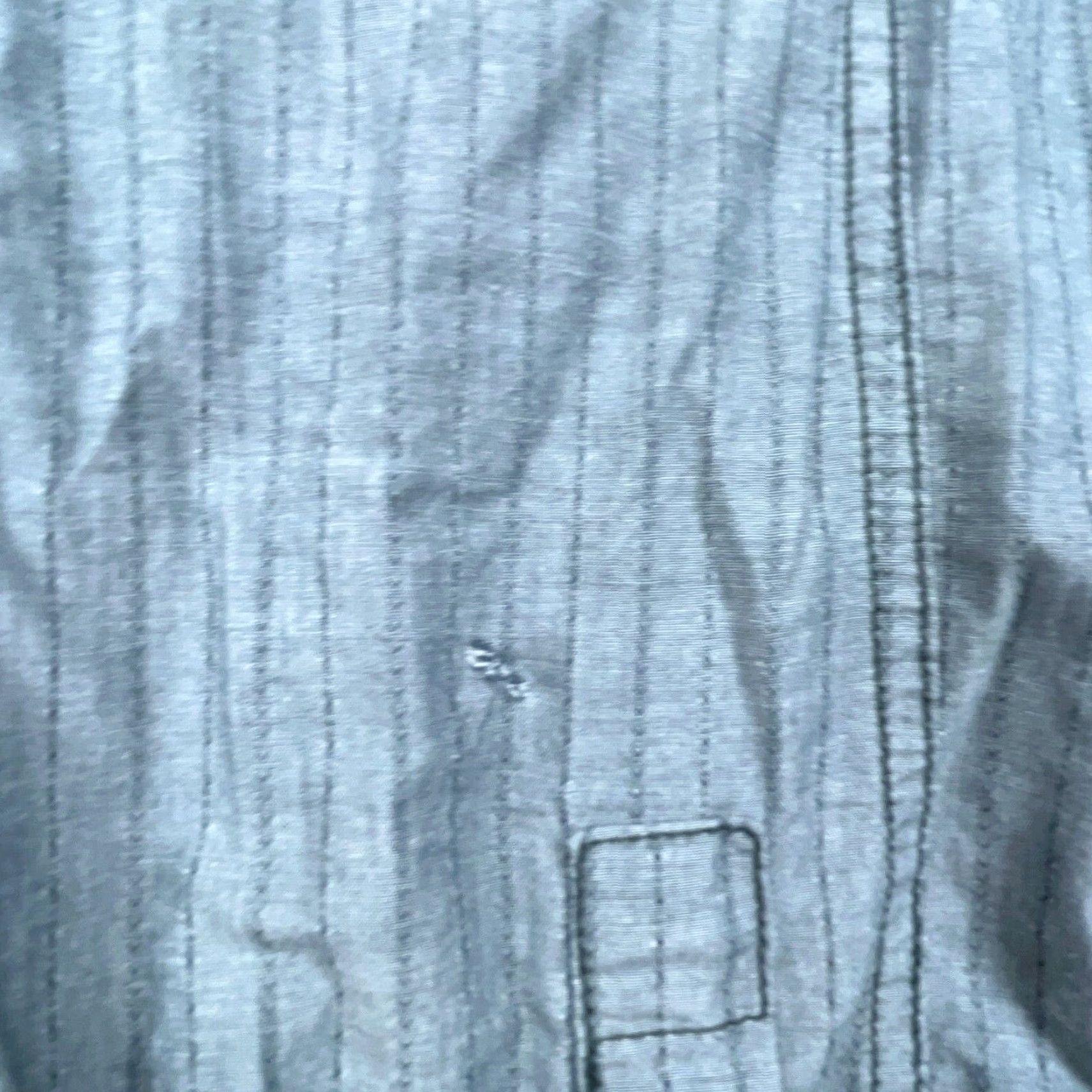 Prana prAna Slim Fit Button-Up Shirt Men Large Gray Long Sleeve Casual Dress Size 42R - 7 Thumbnail