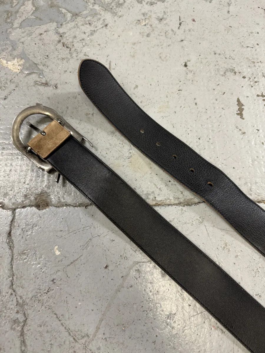 Yves Saint Laurent Yves Saint Laurent Beige Suede Leather Belt Size ONE SIZE - 5 Thumbnail